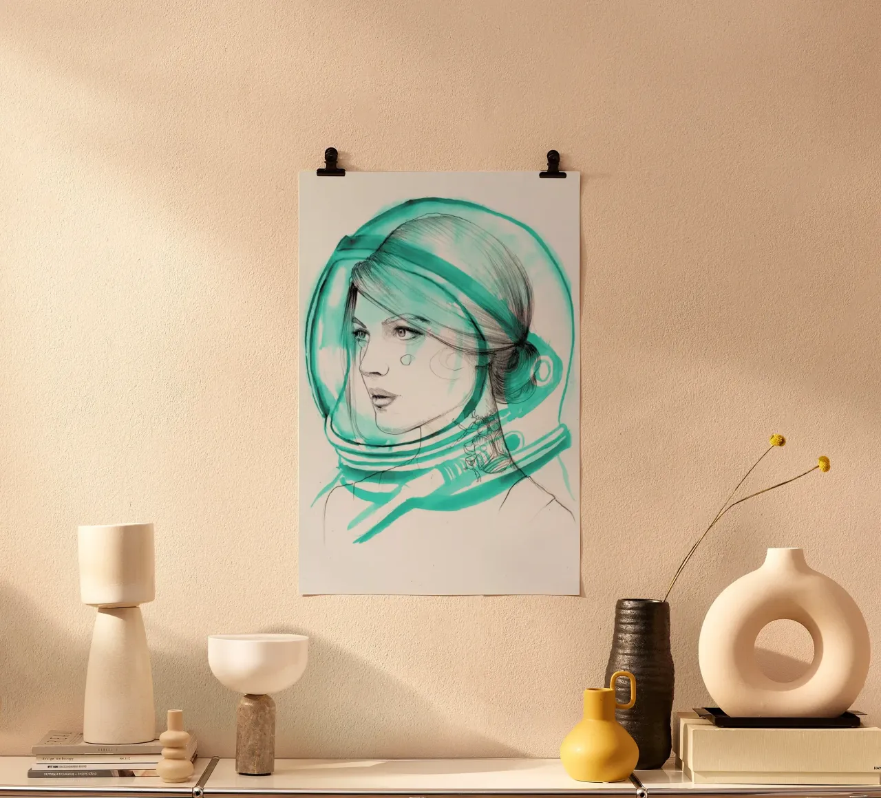 Astronaut poster da Ina Stanimirova