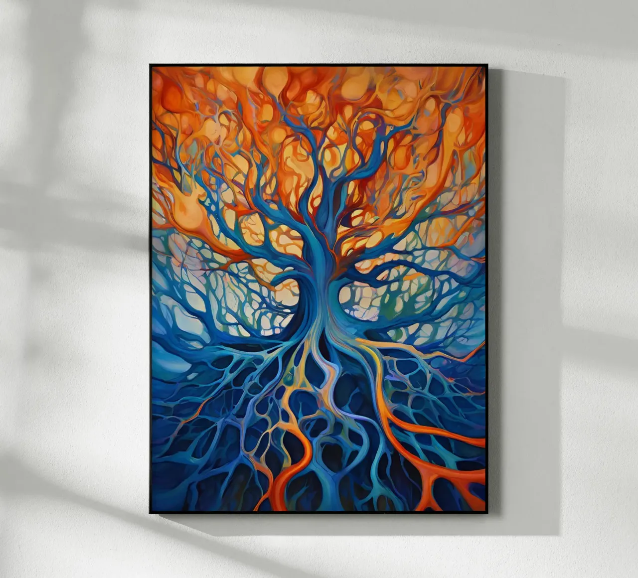 Arazzo floreale plexiglass da Artistic-shop