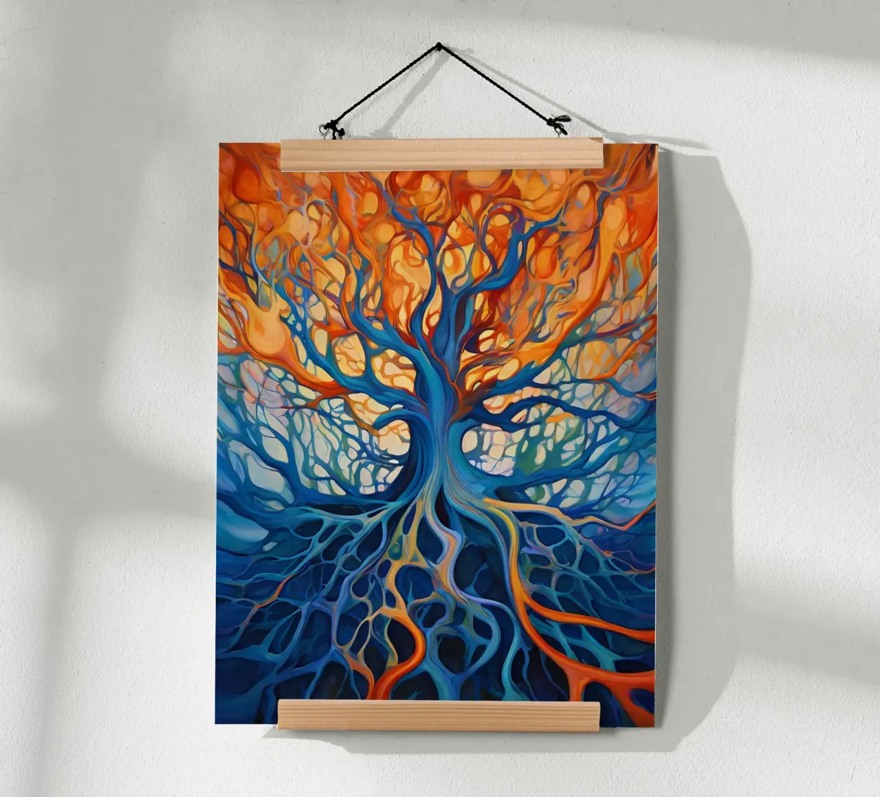 Arazzo floreale poster da Artistic-shop