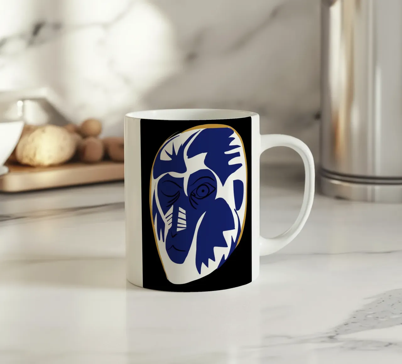 Babbuino tazza in ceramica da Little Dean