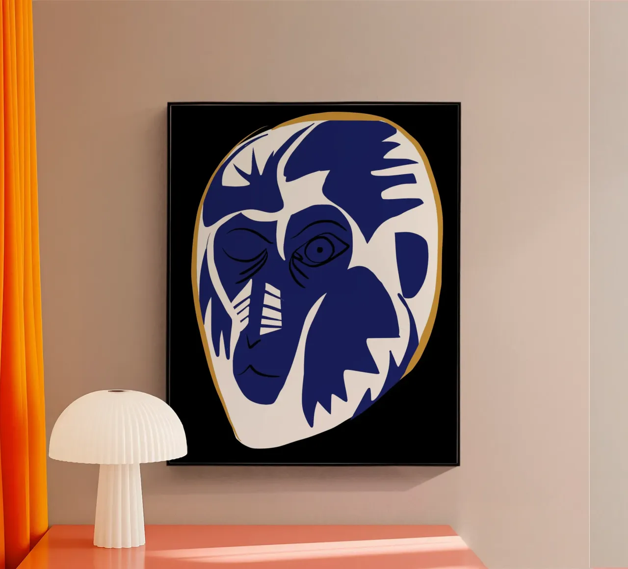 Baboon plexiglas de Little Dean