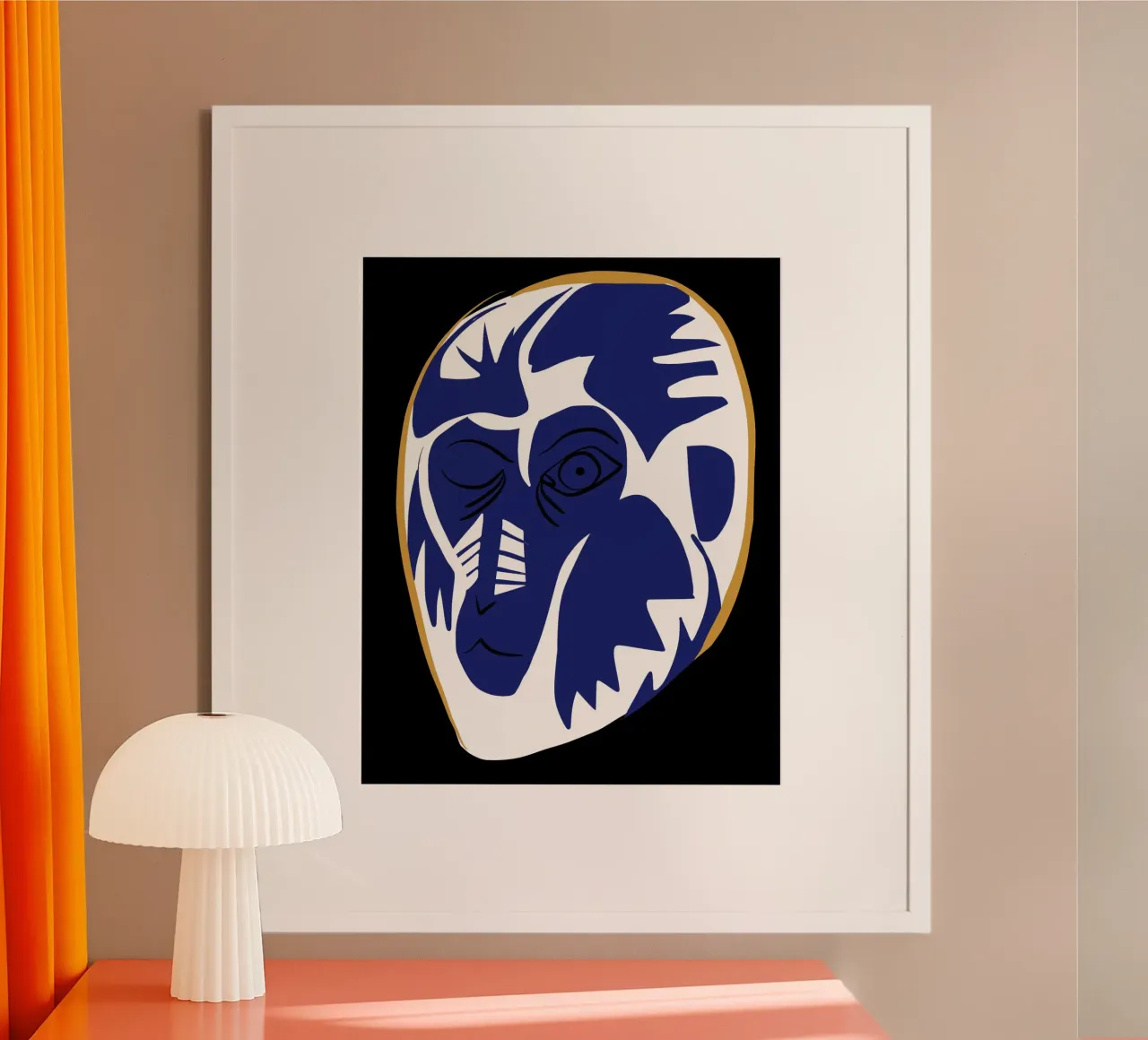 Baboon poster by Little Dean