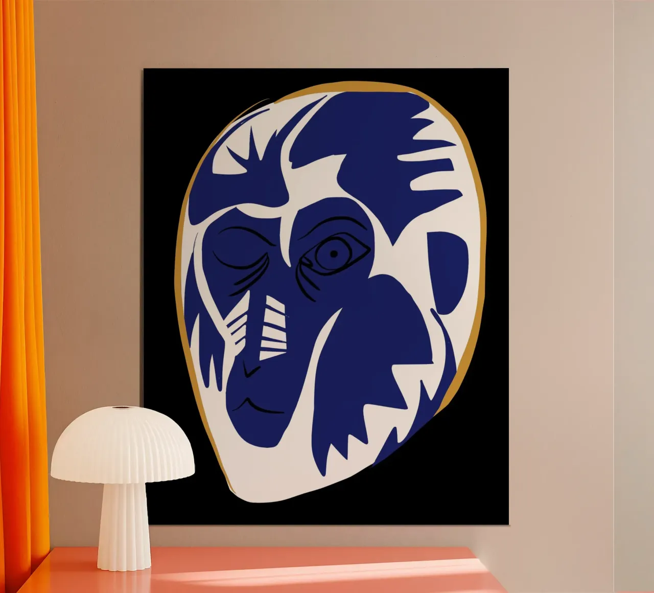 Baboon poster by Little Dean