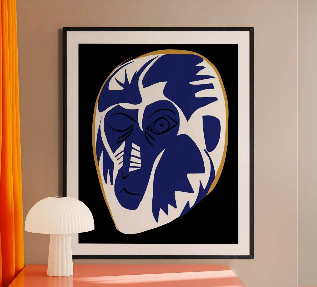 Baboon poster by Little Dean