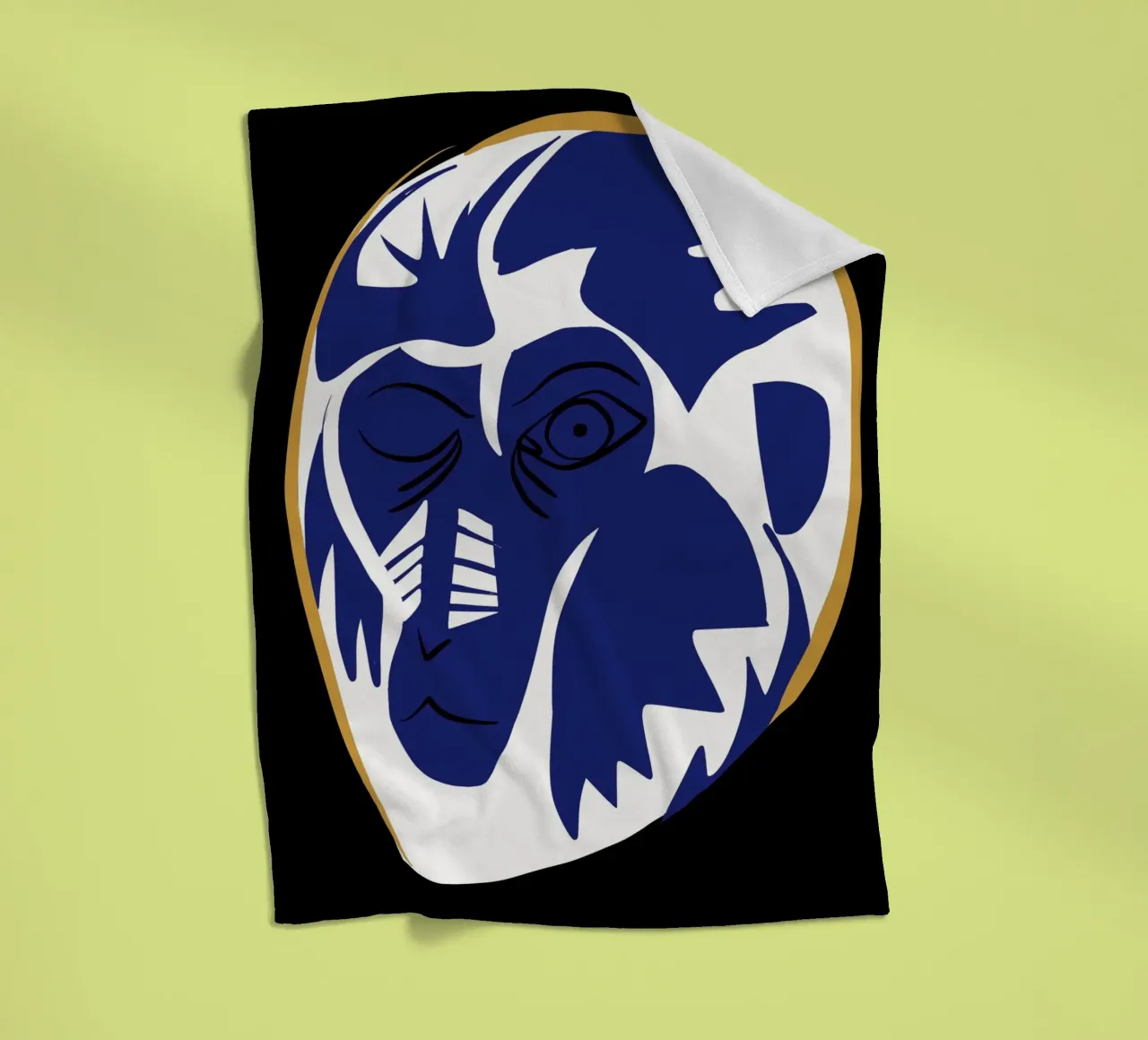 Baboon fleecedeken van Little Dean