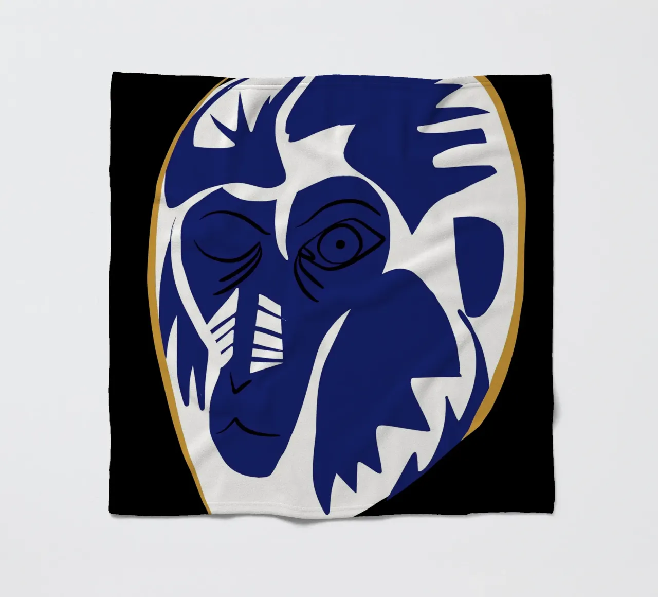 Baboon fleecedeken van Little Dean