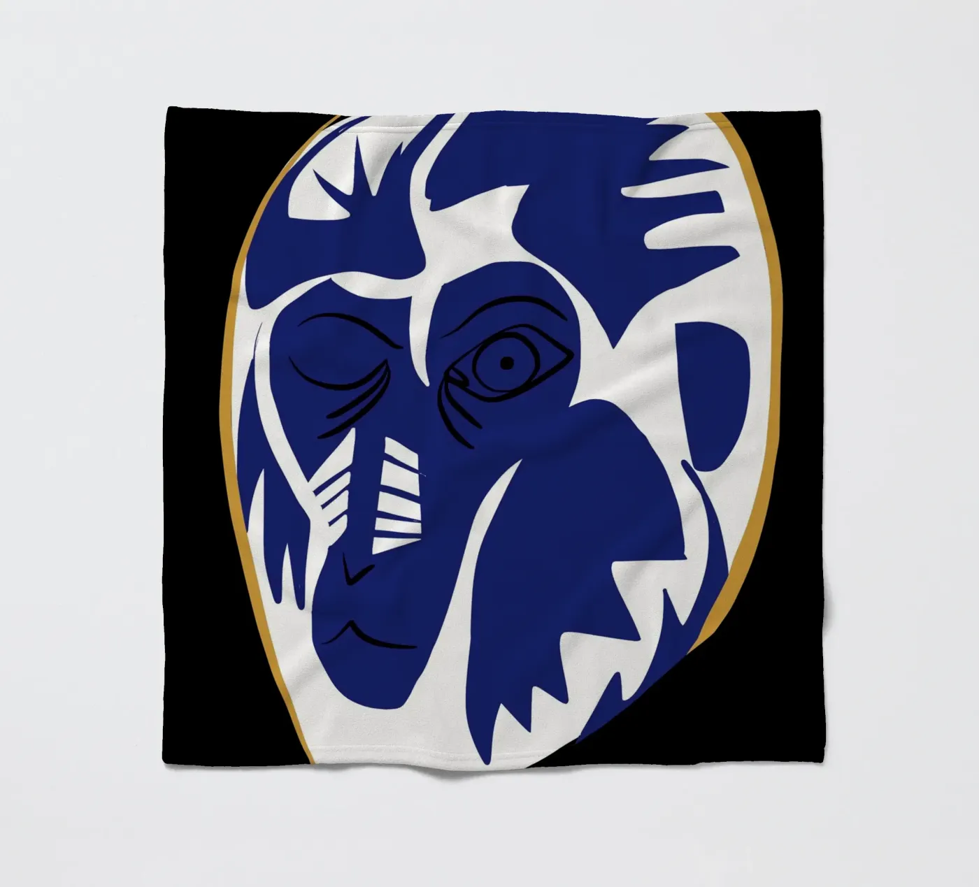 Babouin plaid polaire de Little Dean