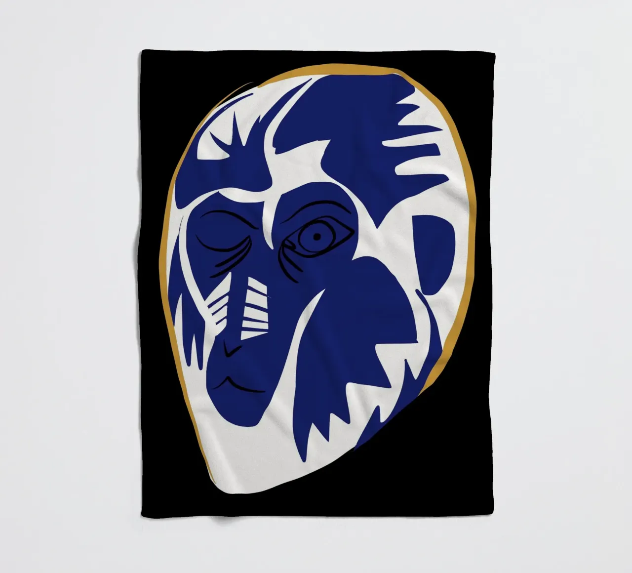 Baboon fleecedeken van Little Dean