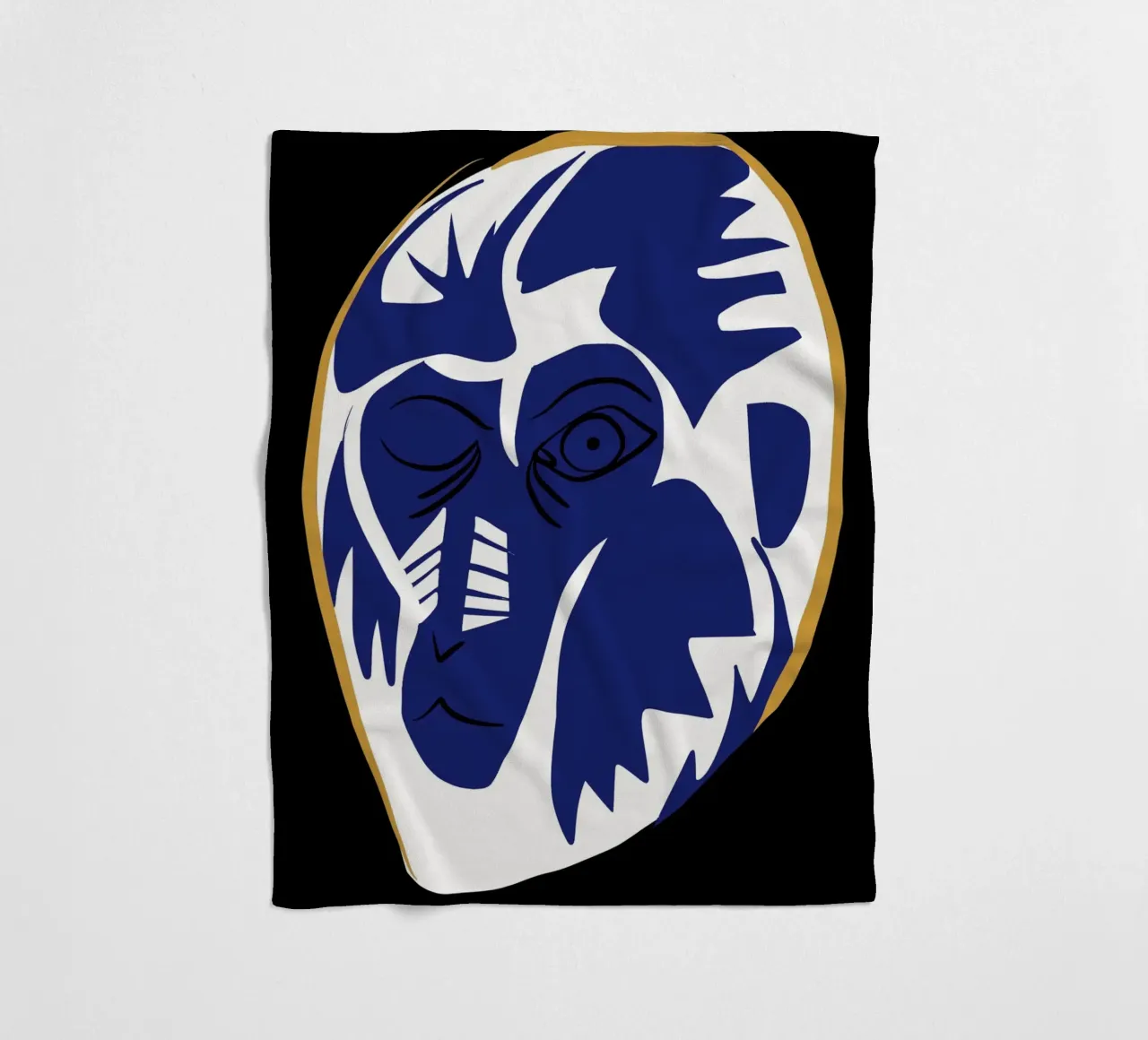 Baboon fleecedeken van Little Dean