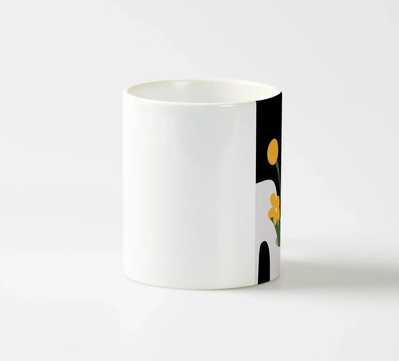 Pianta in vaso tazza in ceramica da Little Dean