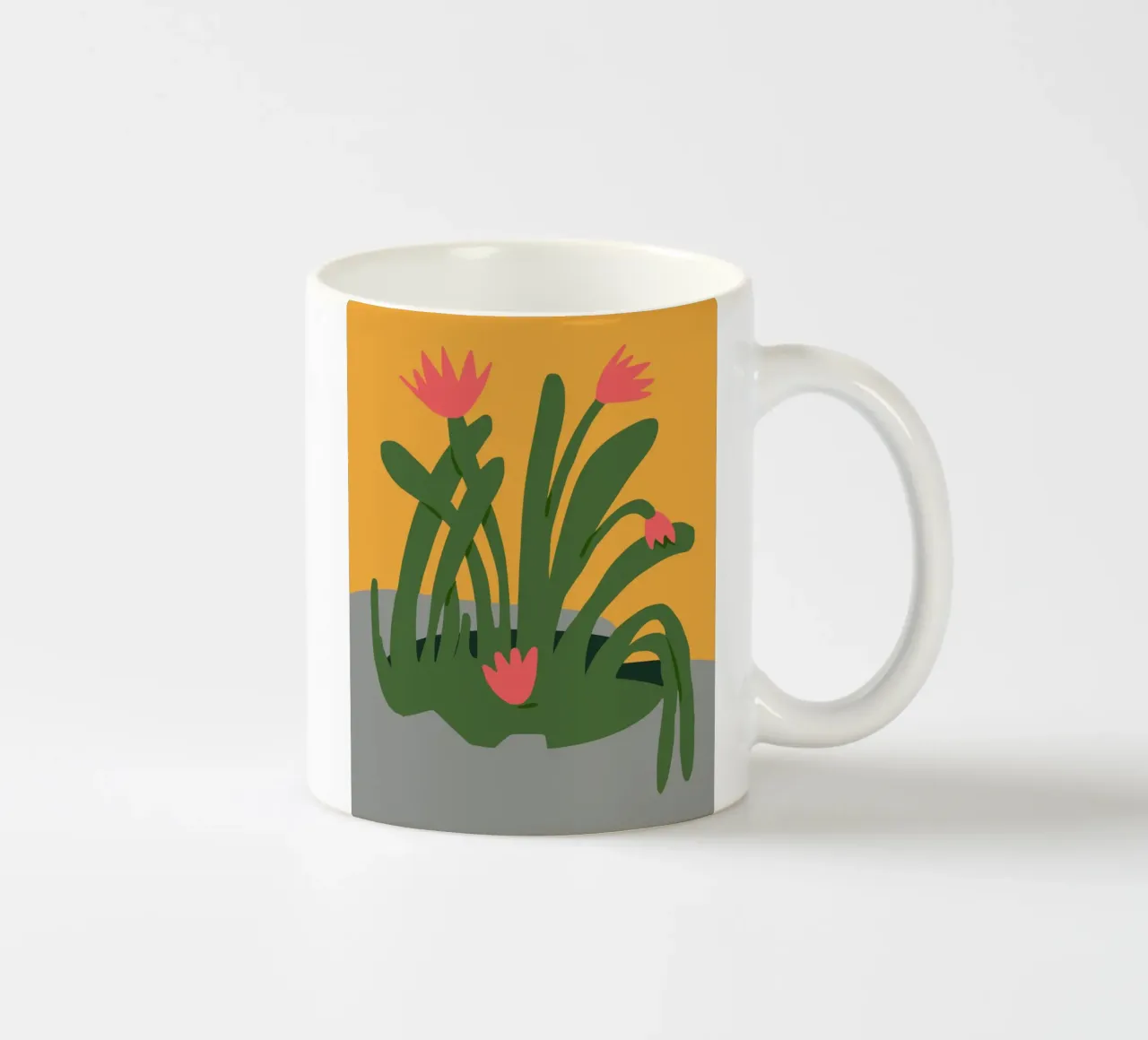Vaso per piante 02 tazza in ceramica da Little Dean