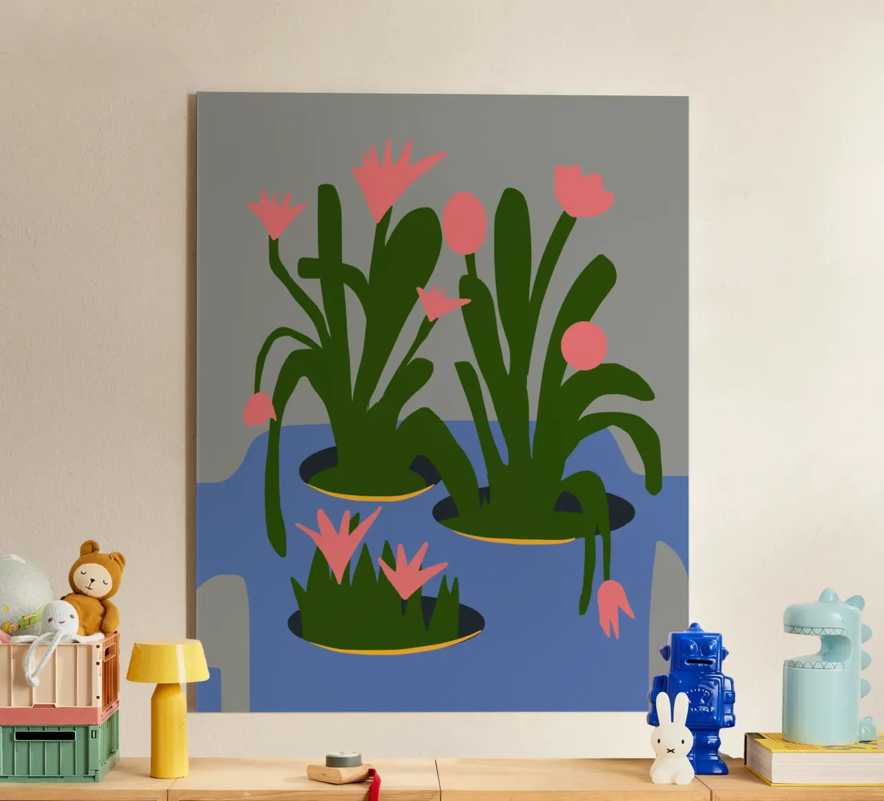 Piante in vaso 03 plexiglass da Little Dean