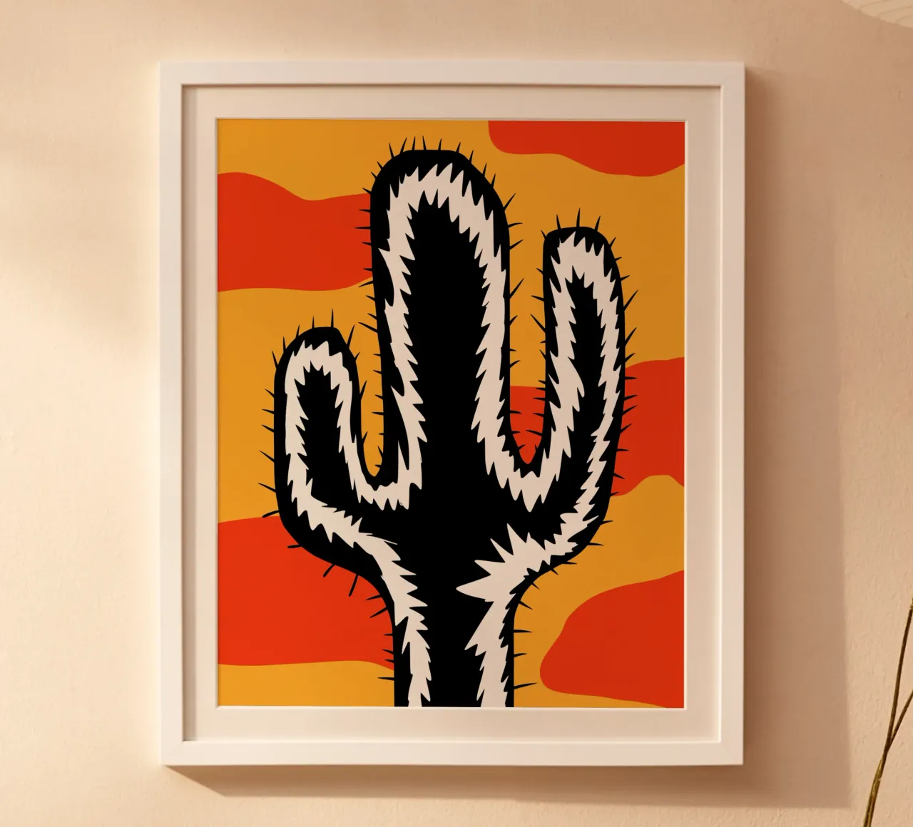 Cactus eclettico carta hahnemühle da Little Dean