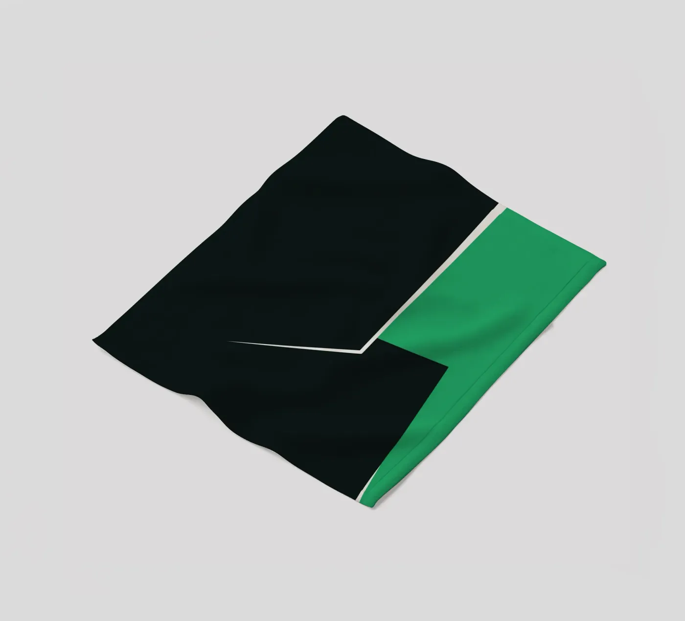 Groot abstract 01 fleecedeken van Little Dean