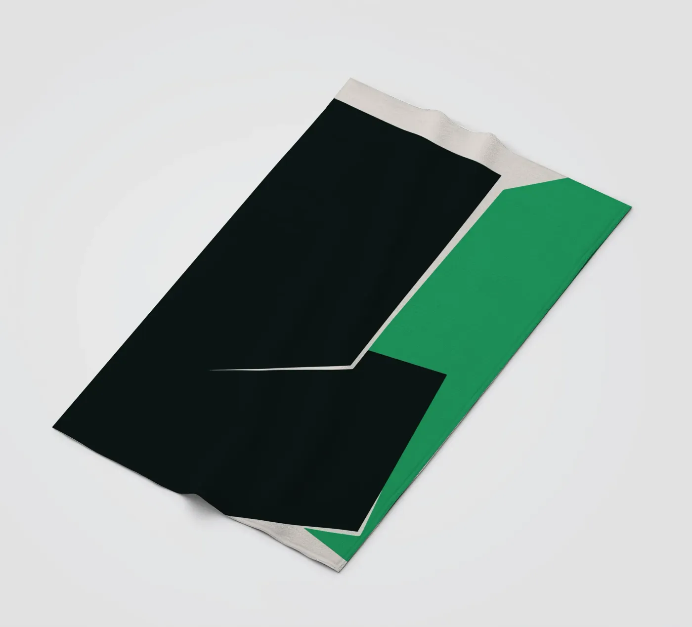 Groot abstract 01 fleecedeken van Little Dean