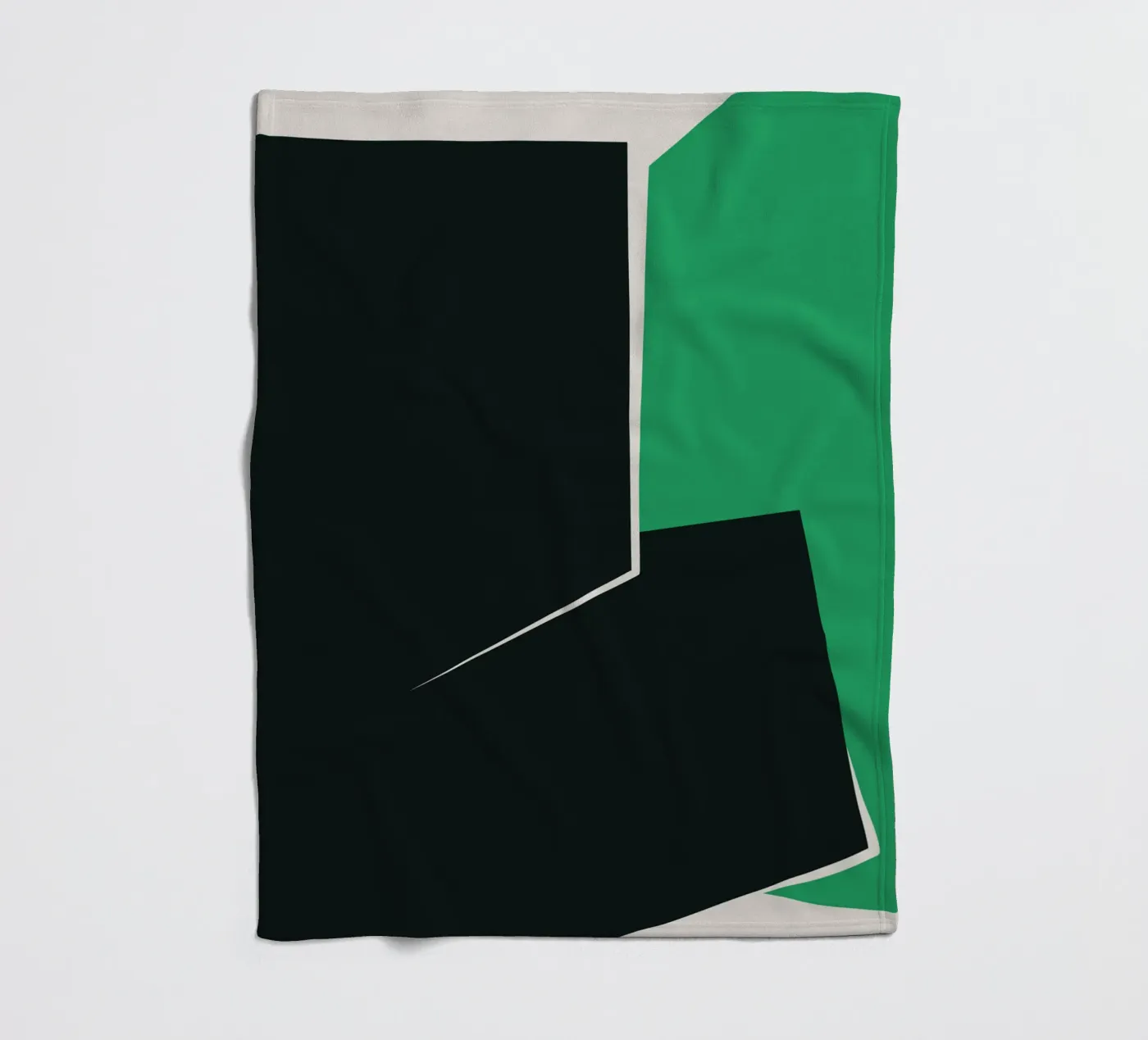 Groot abstract 01 fleecedeken van Little Dean