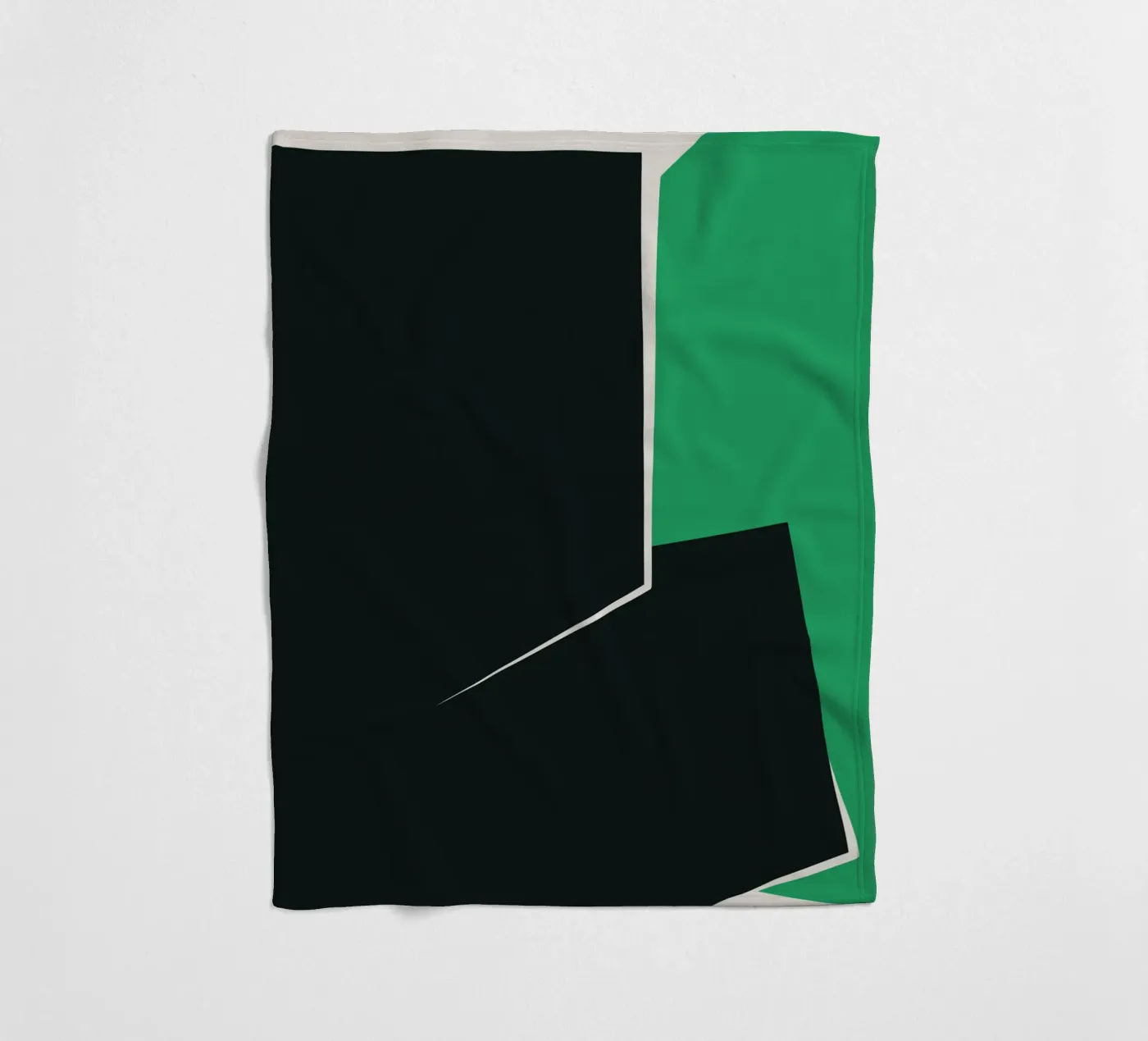 Groot abstract 01 fleecedeken van Little Dean