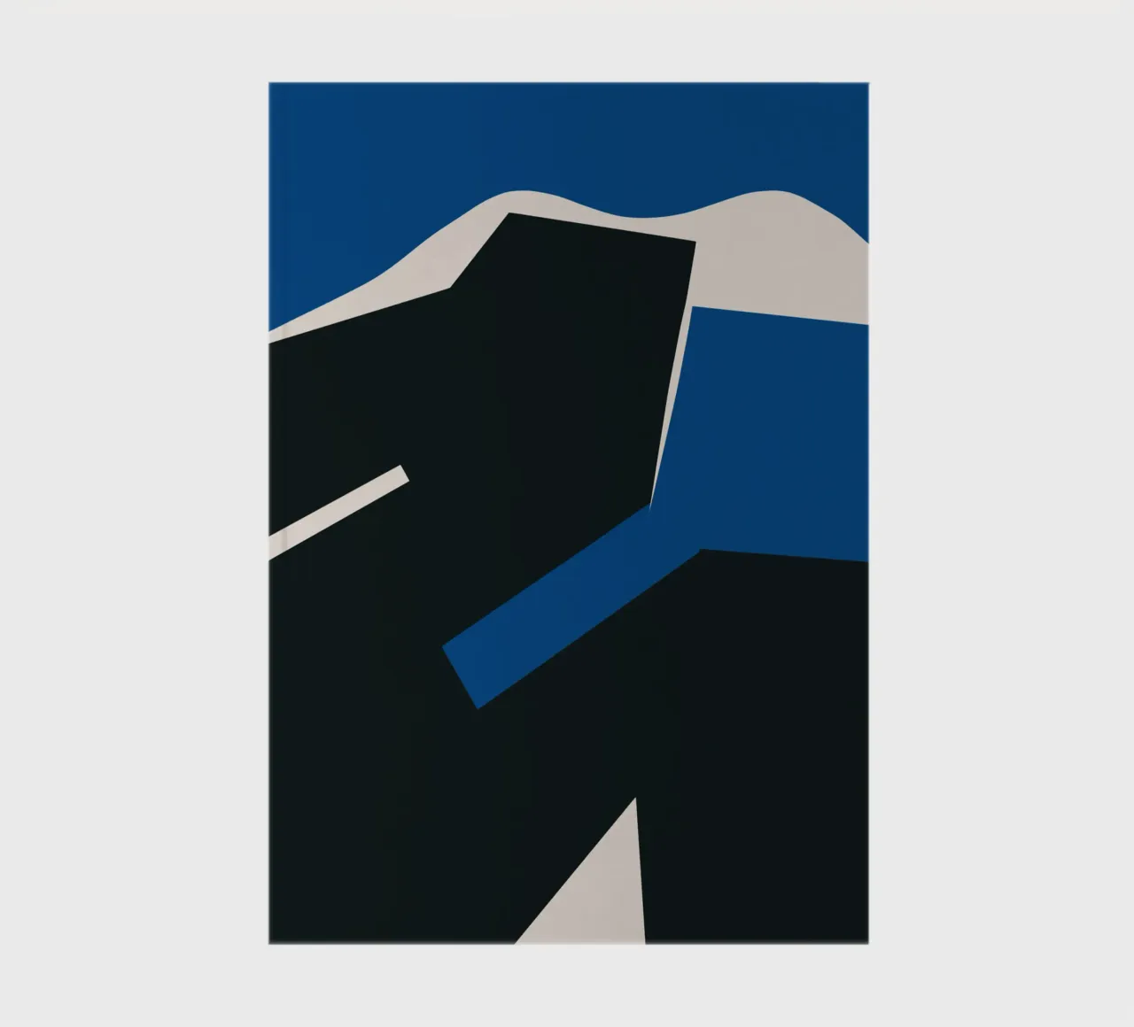 Large abstract 02 notebook by Little Dean