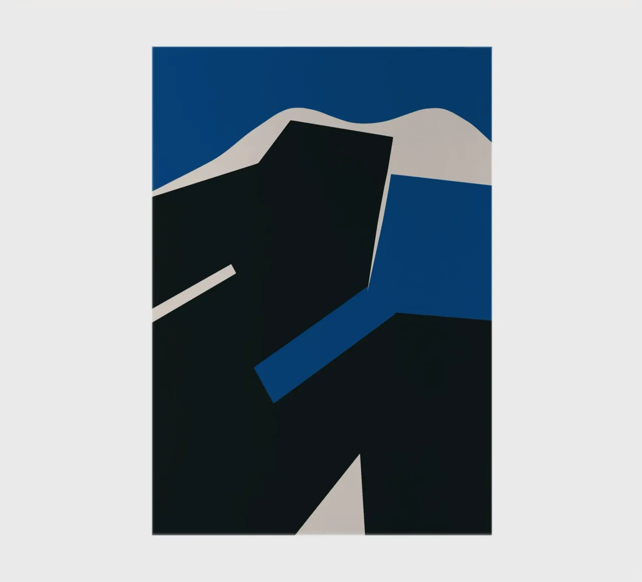 Large abstract 02 notebook by Little Dean