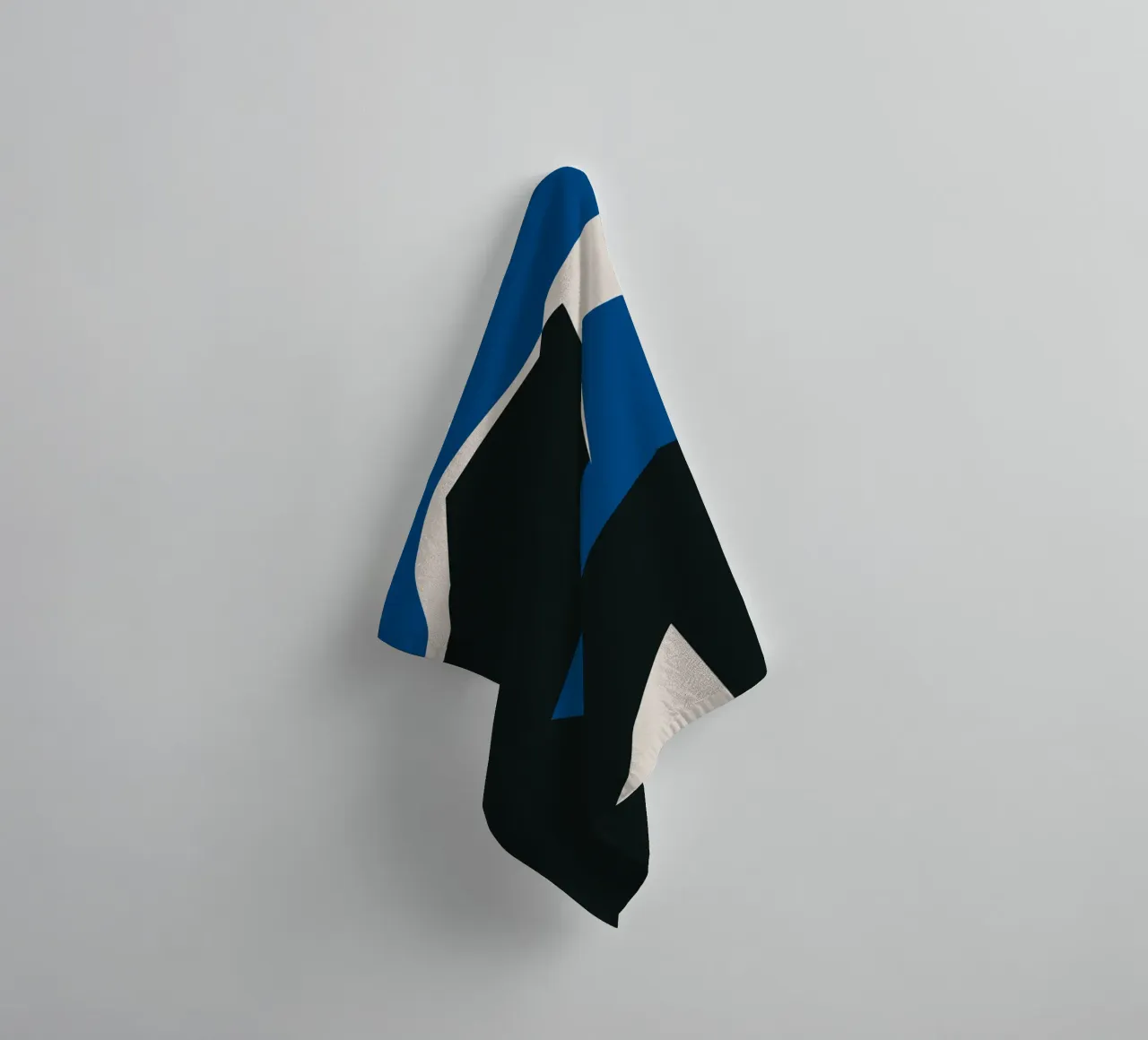 Groot abstract 02 badhanddoek van Little Dean