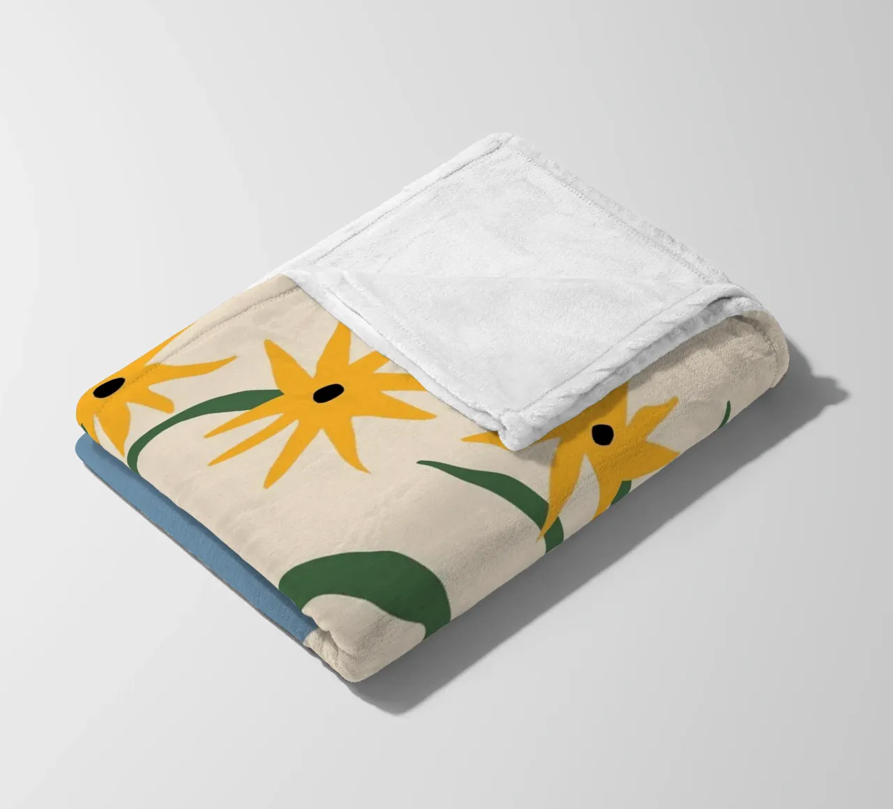 Due piante in vaso coperta in pile da Little Dean