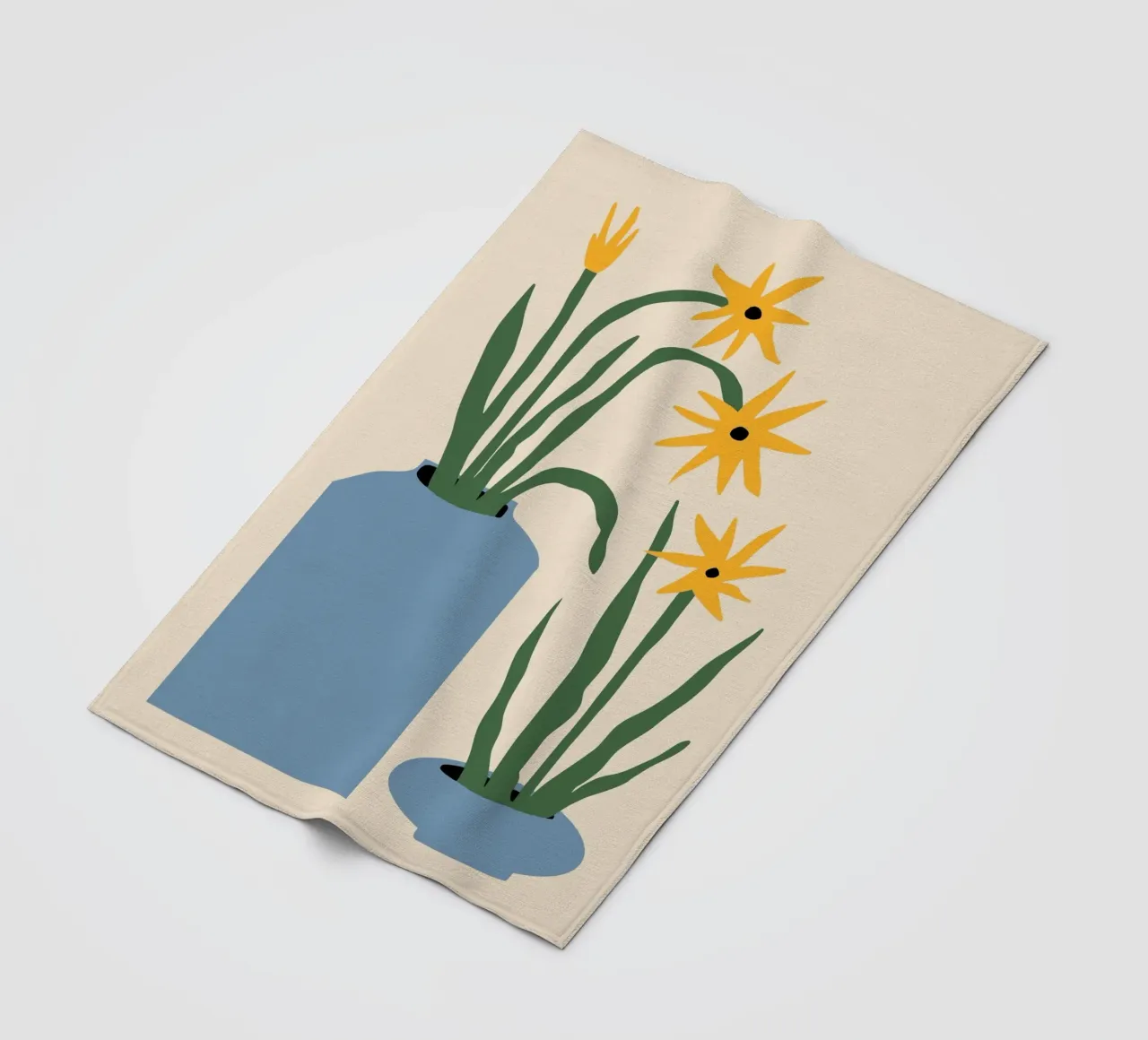 Due piante in vaso coperta in pile da Little Dean