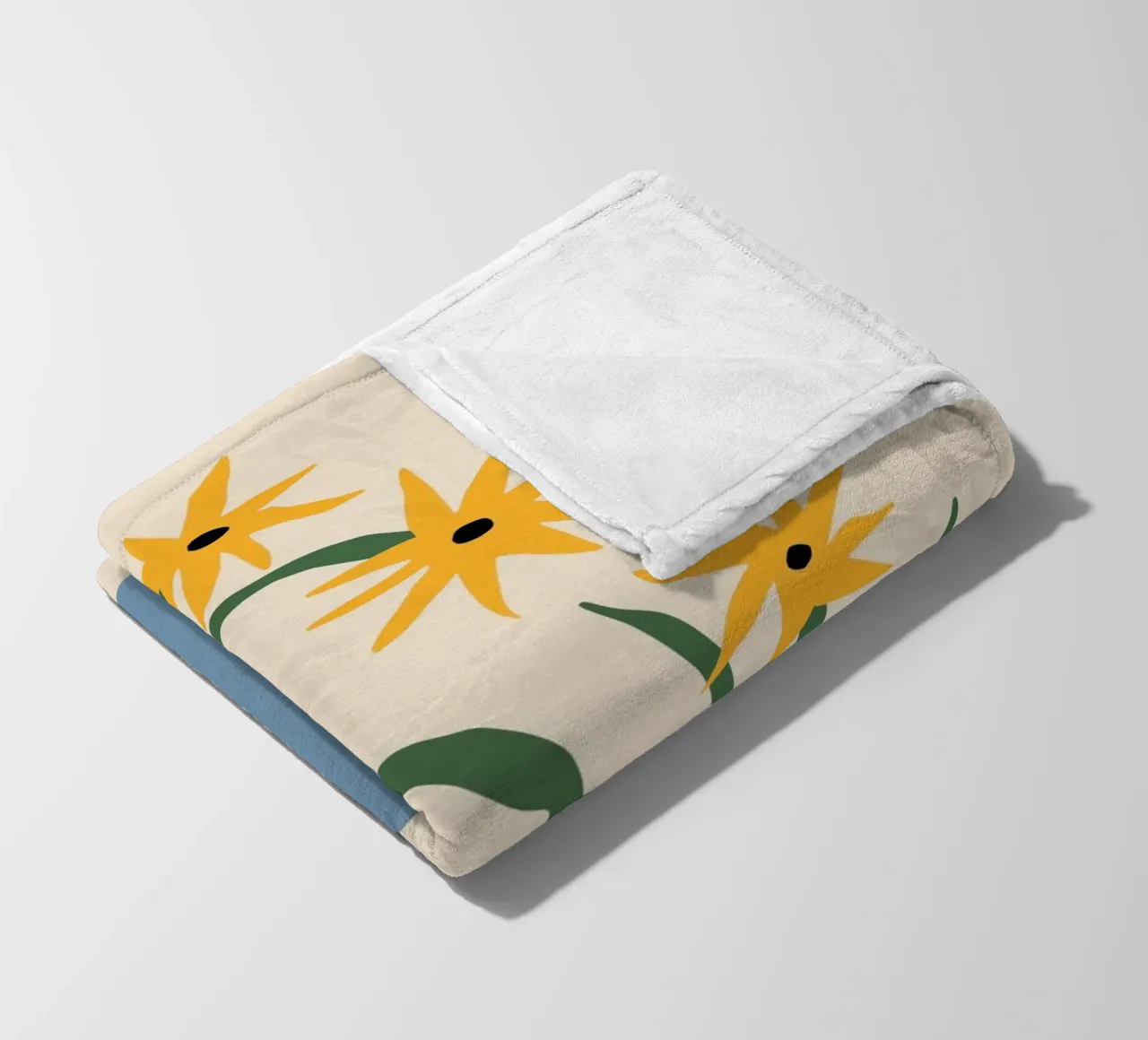 Due piante in vaso coperta in pile da Little Dean