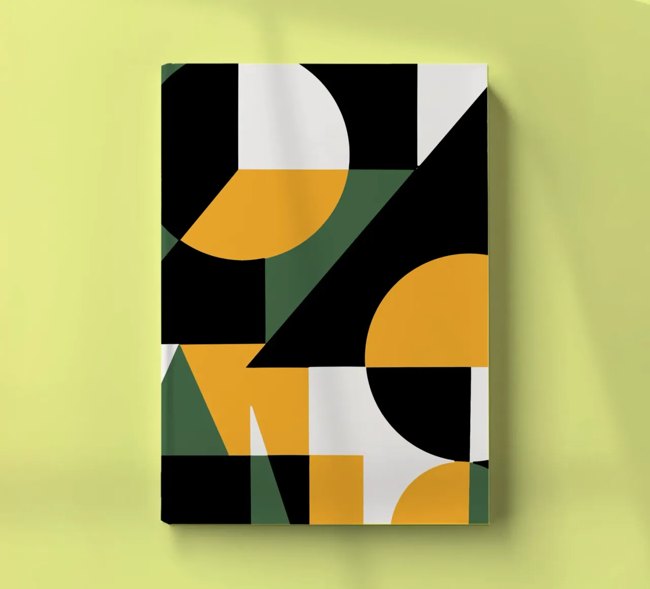 Scandinavian geometry notebook by Little Dean