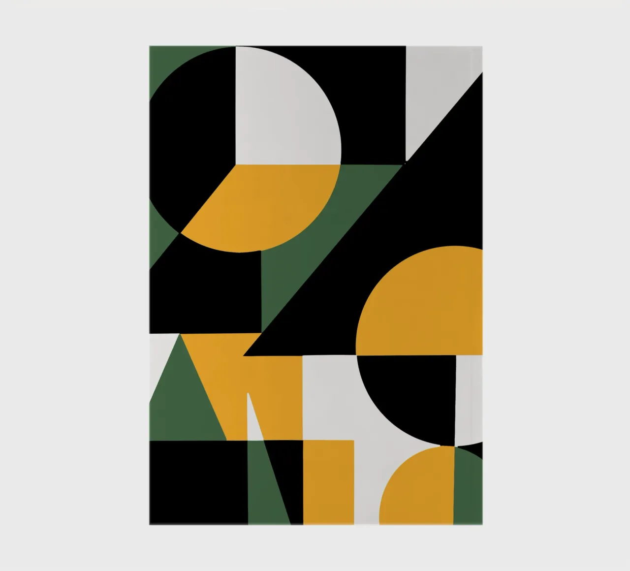 Scandinavian geometry notebook by Little Dean