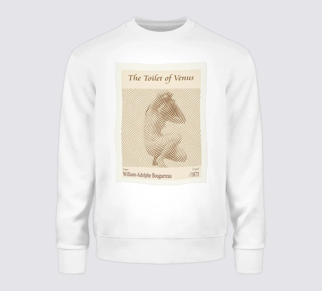 El retrete de Venus - William-Adolphe Bouguereau sudadera de Doa Project