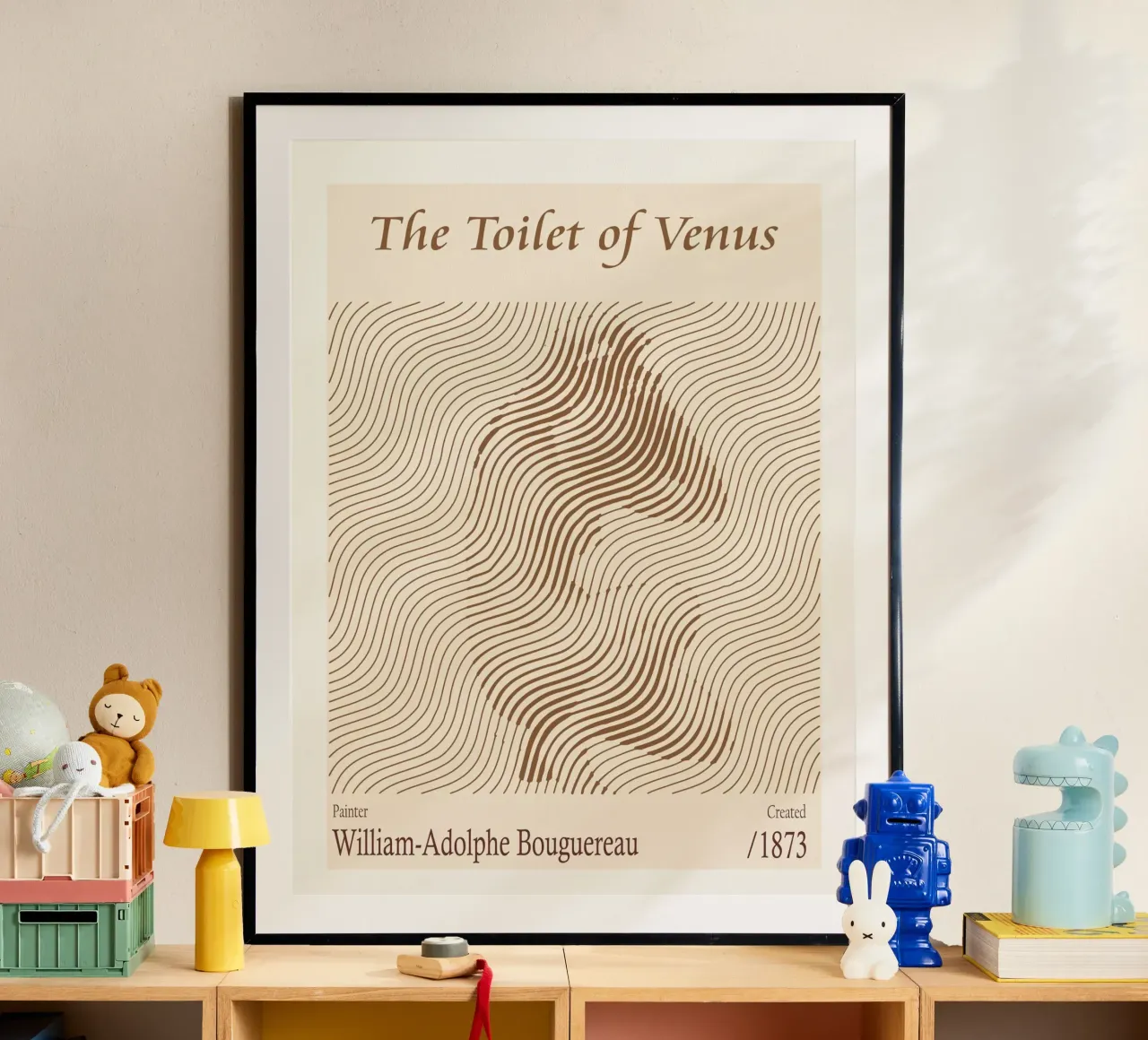 La toilette di Venere - William-Adolphe Bouguereau carta hahnemühle da Doa Project