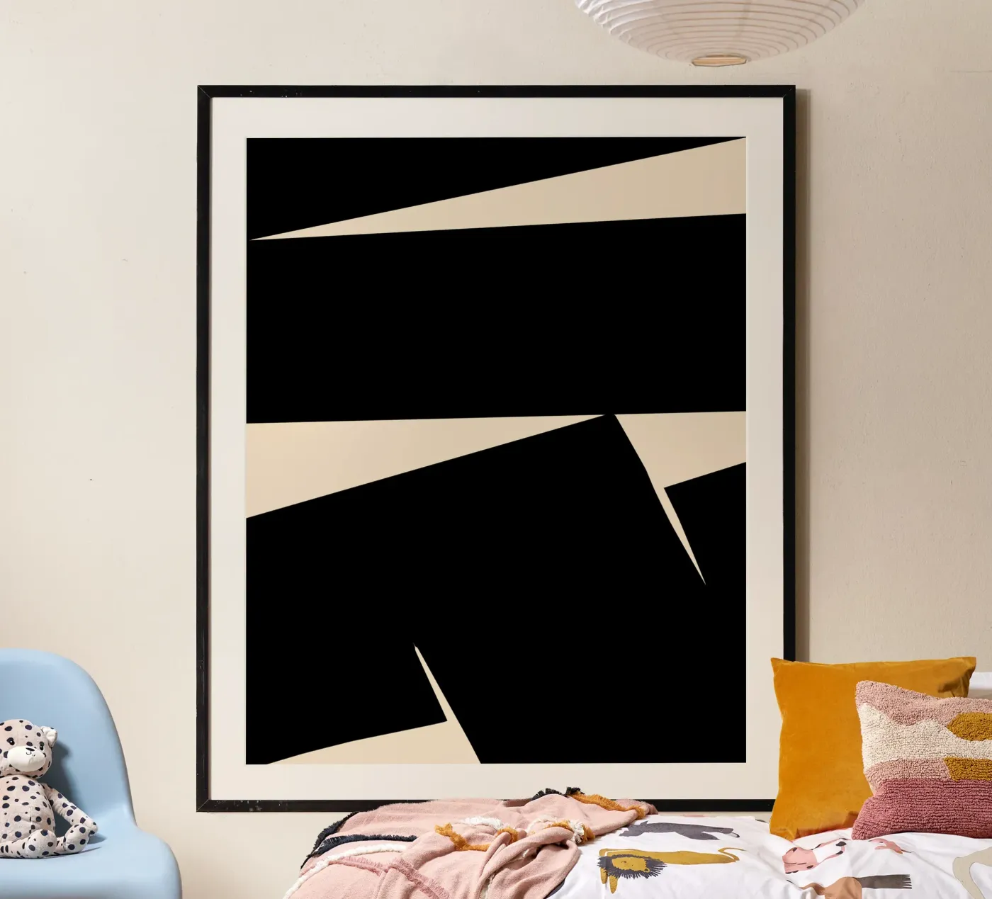 Large abstract 04 poster by Little Dean