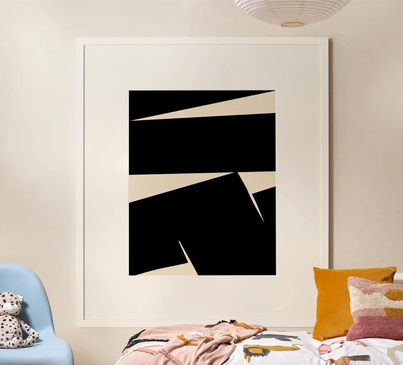 Large abstract 04 poster by Little Dean