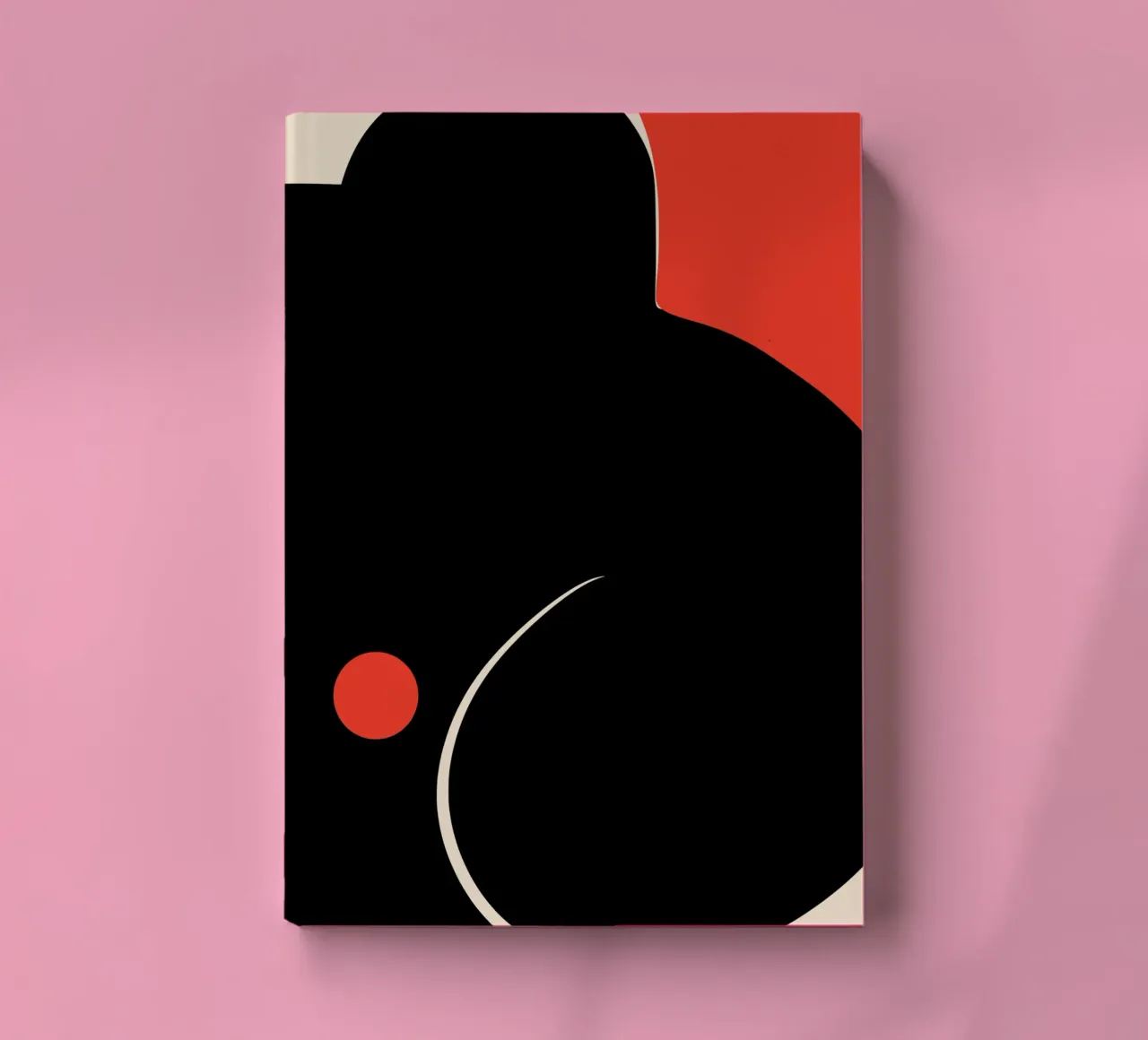Large abstract 05 notebook by Little Dean