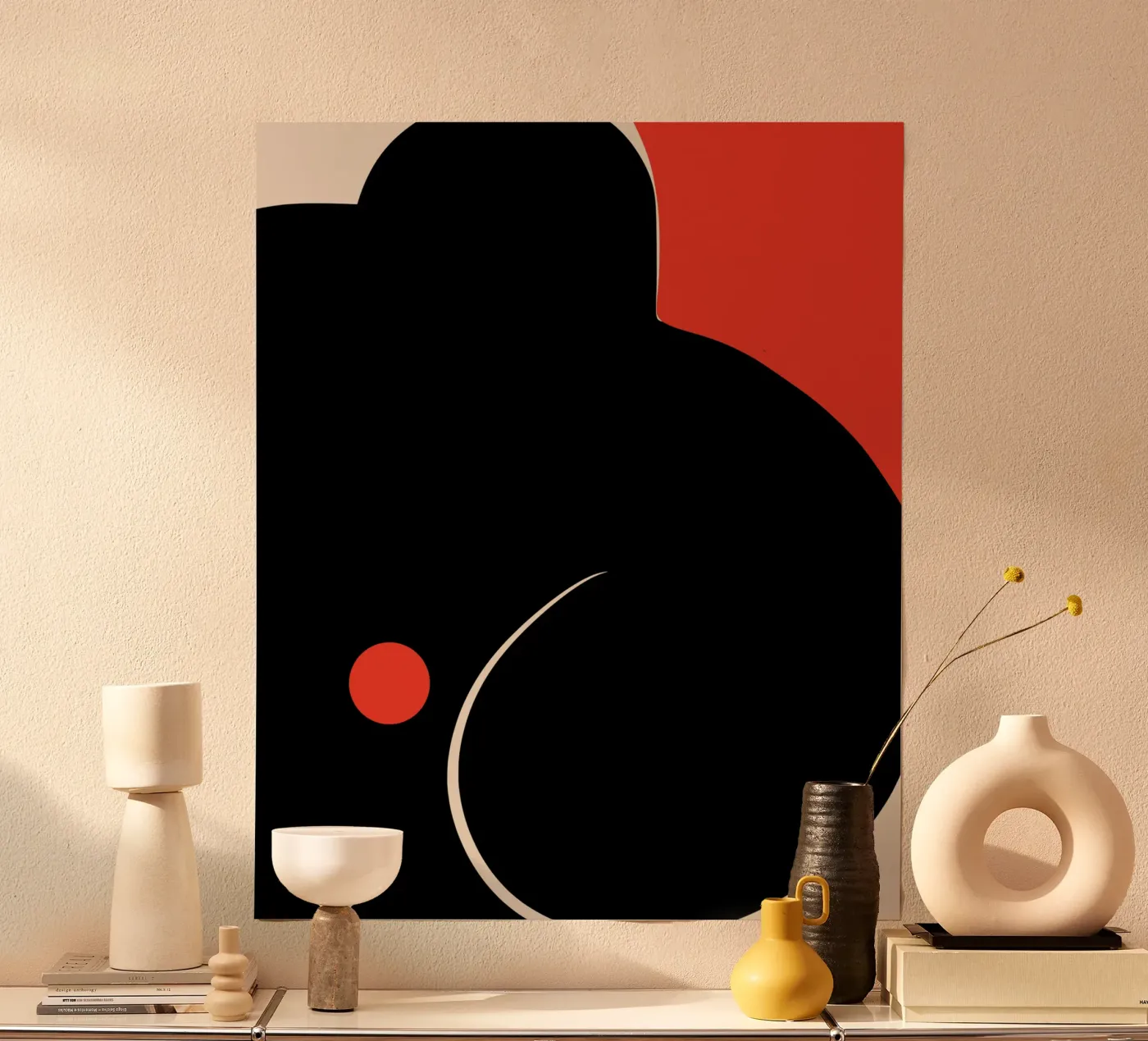 Large abstract 05 poster by Little Dean