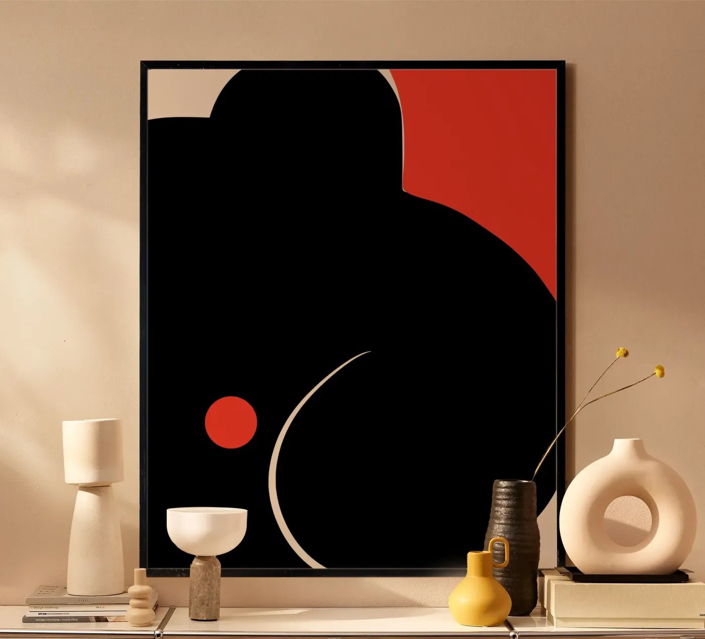 Large abstract 05 poster by Little Dean