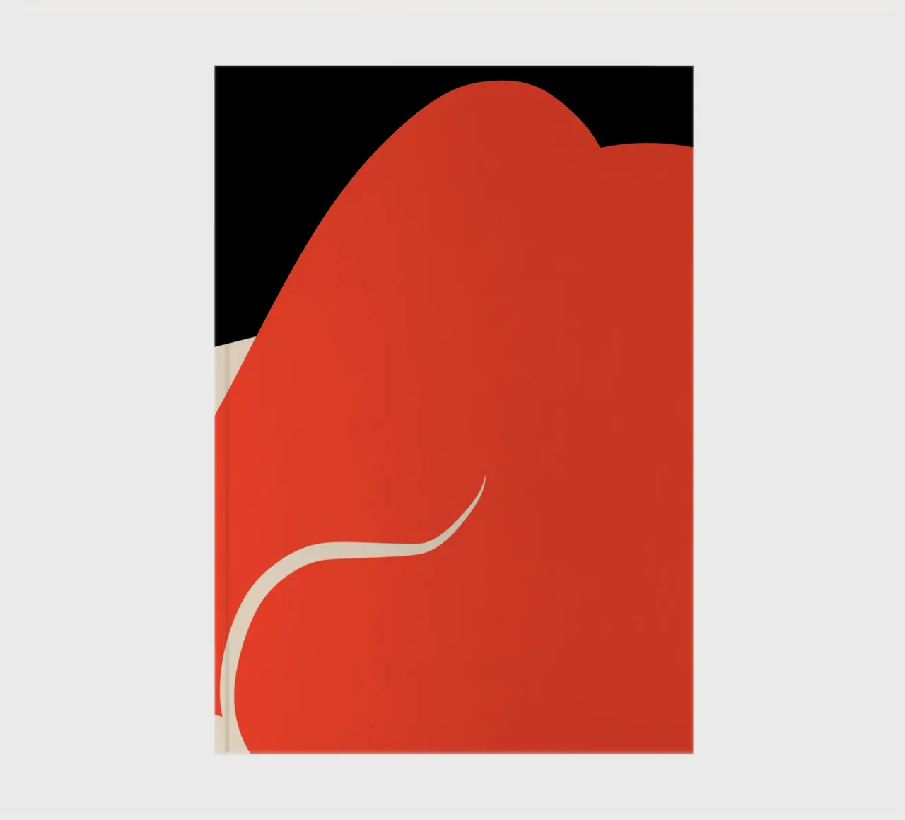 Large abstract 06 notebook by Little Dean
