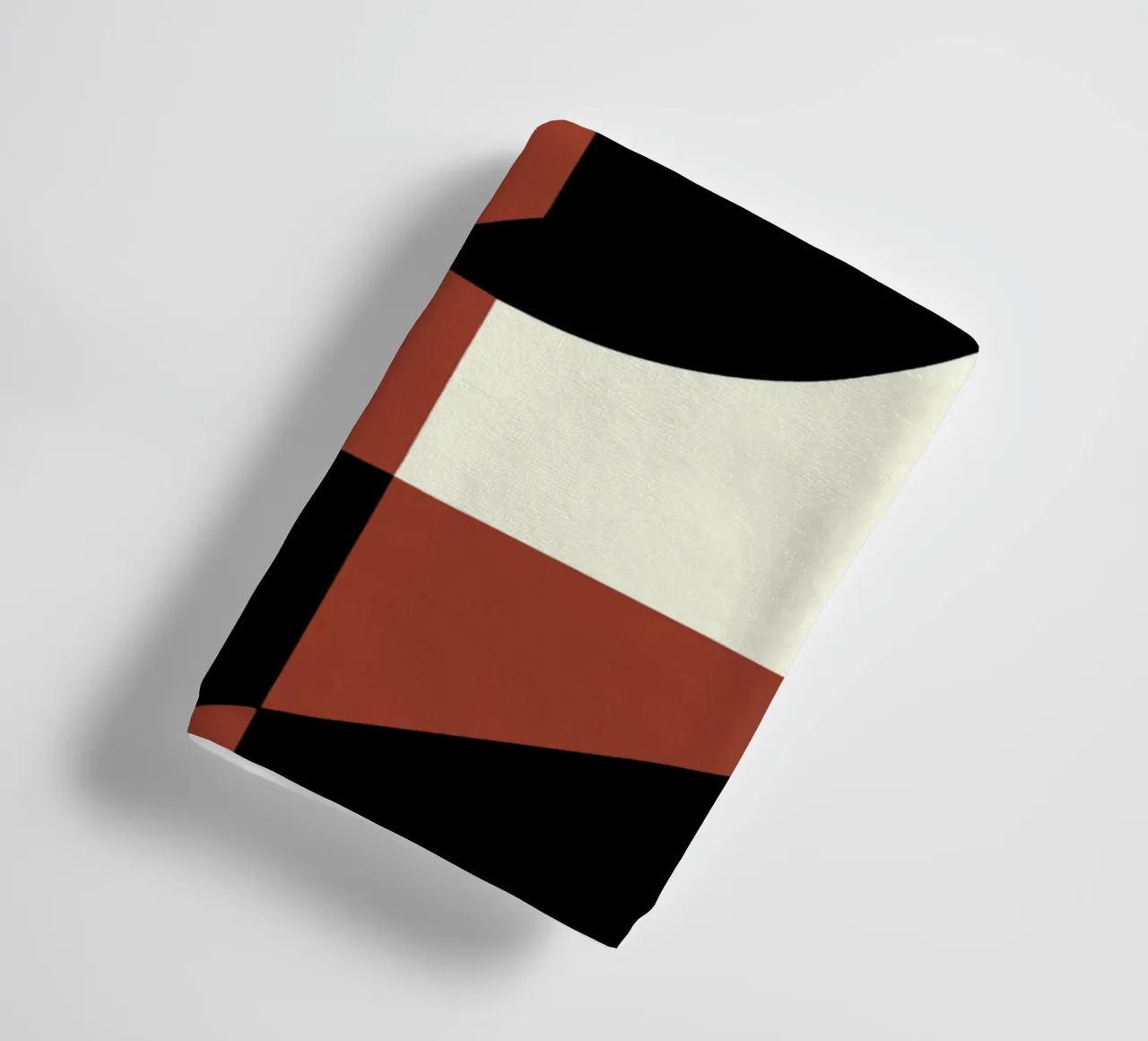Scandinavian geometry 02 towel by Little Dean