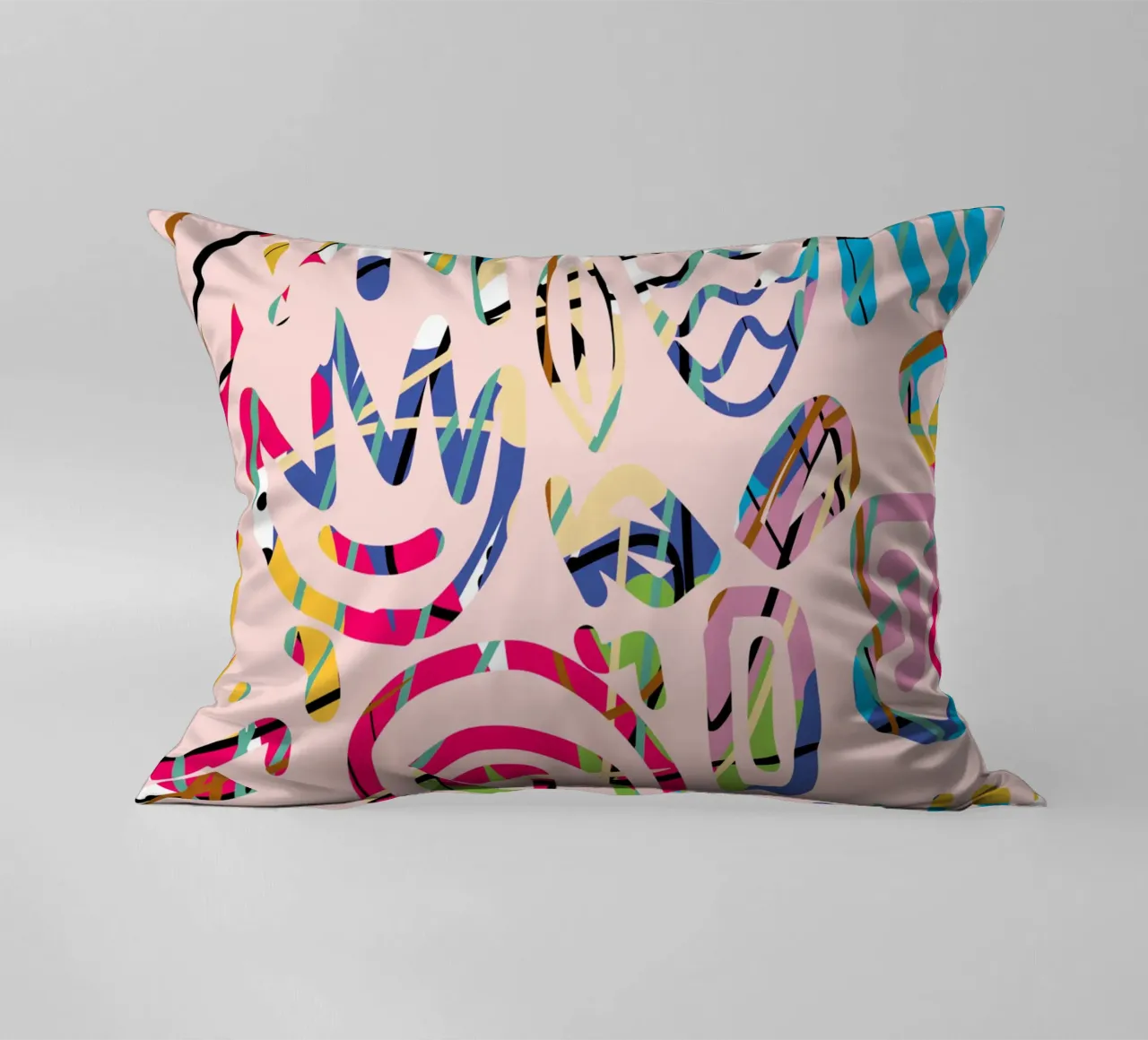 Graffiti scribble cuscino da Little Dean
