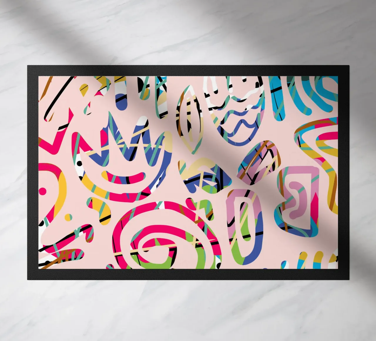 Graffiti scribble zerbino da Little Dean