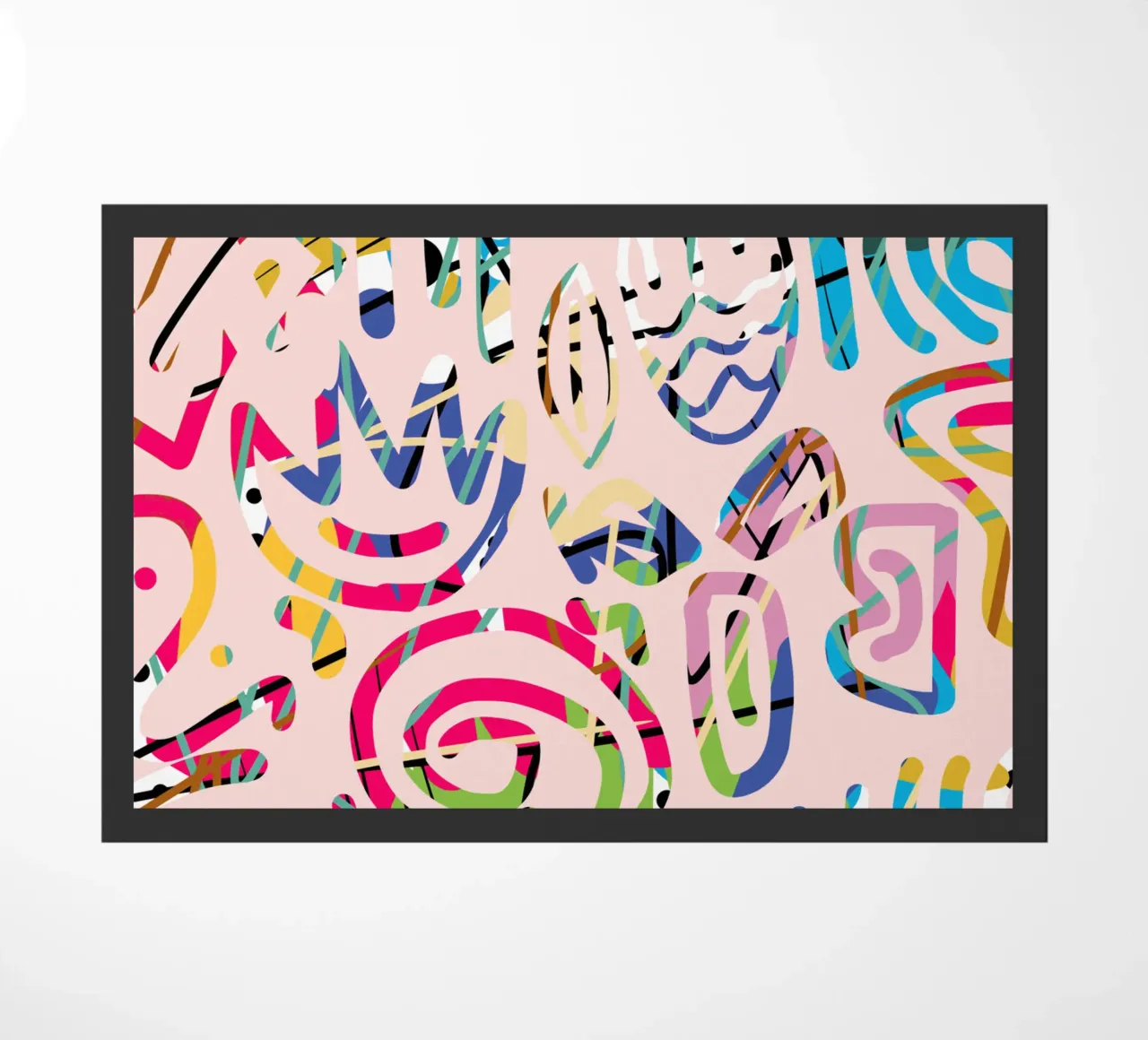 Graffiti scribble zerbino da Little Dean