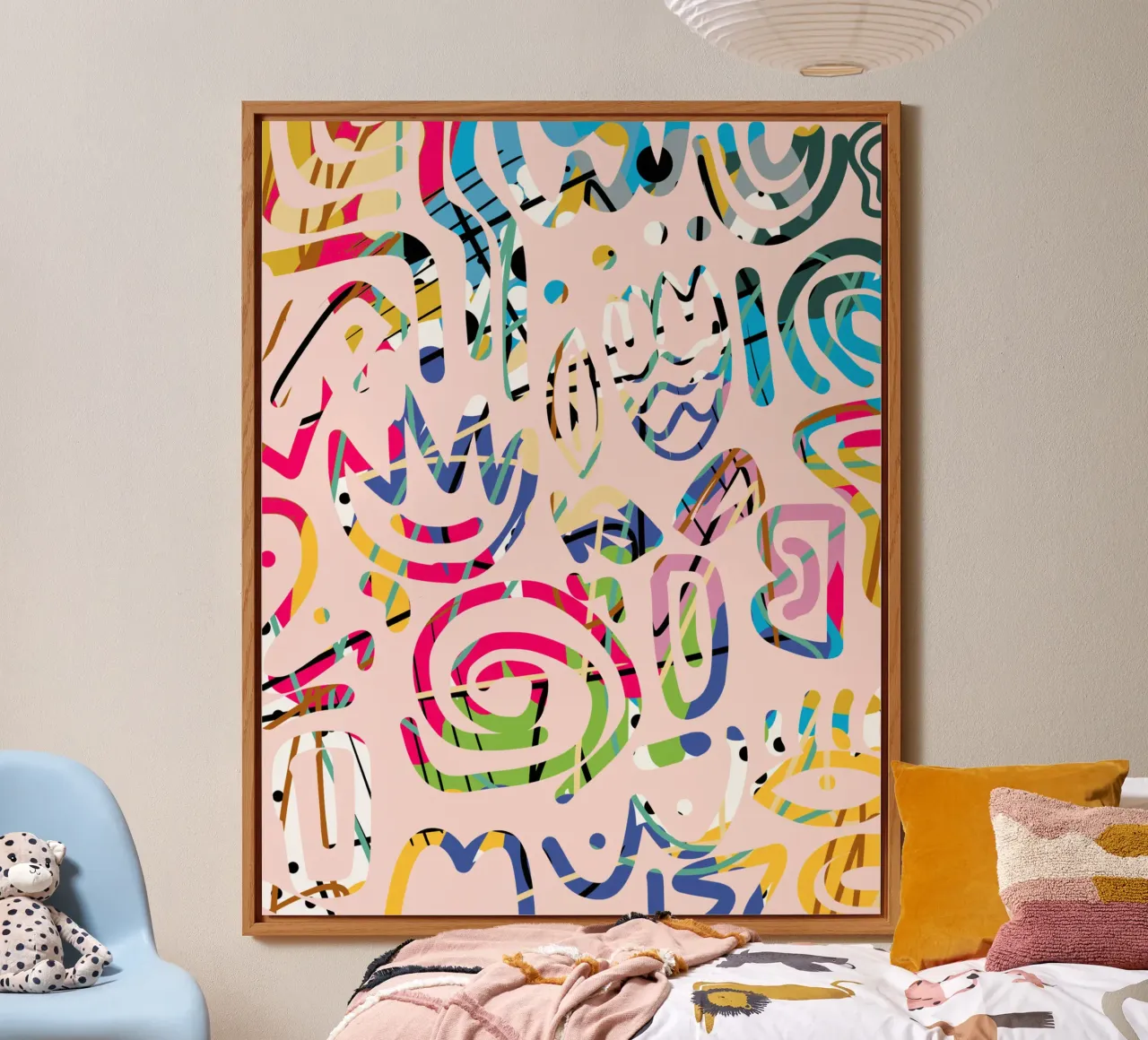 Graffiti scribble forex plate by Little Dean