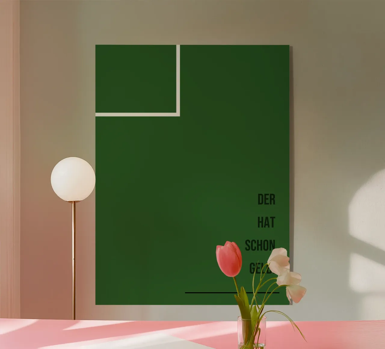 Schon gelb! plexiglass da nix