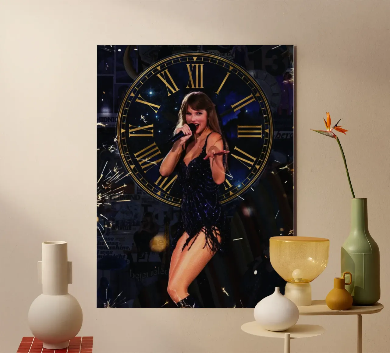Taylor Swift alluminio dibond da Torres 9