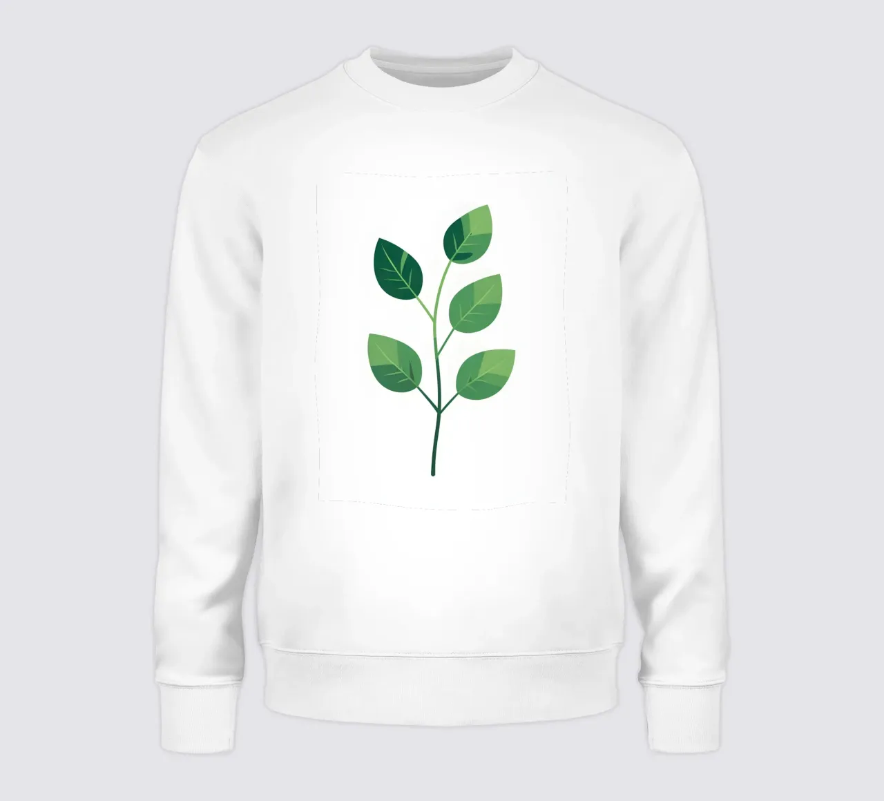 Tak - Zuivere 2D vector sweatshirt van Botanical Gallery