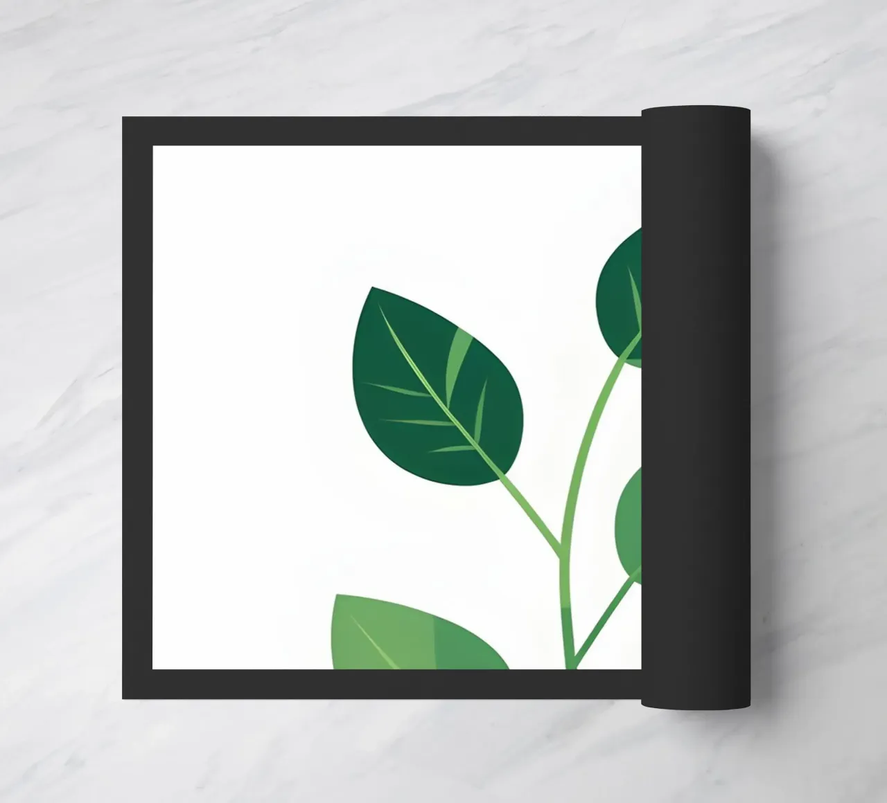 Tak - Zuivere 2D vector deurmat van Botanical Gallery