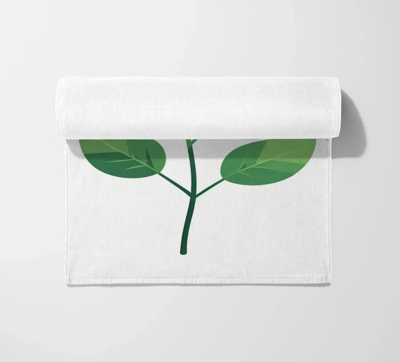 Tak - Zuivere 2D vector strandhanddoek van Botanical Gallery
