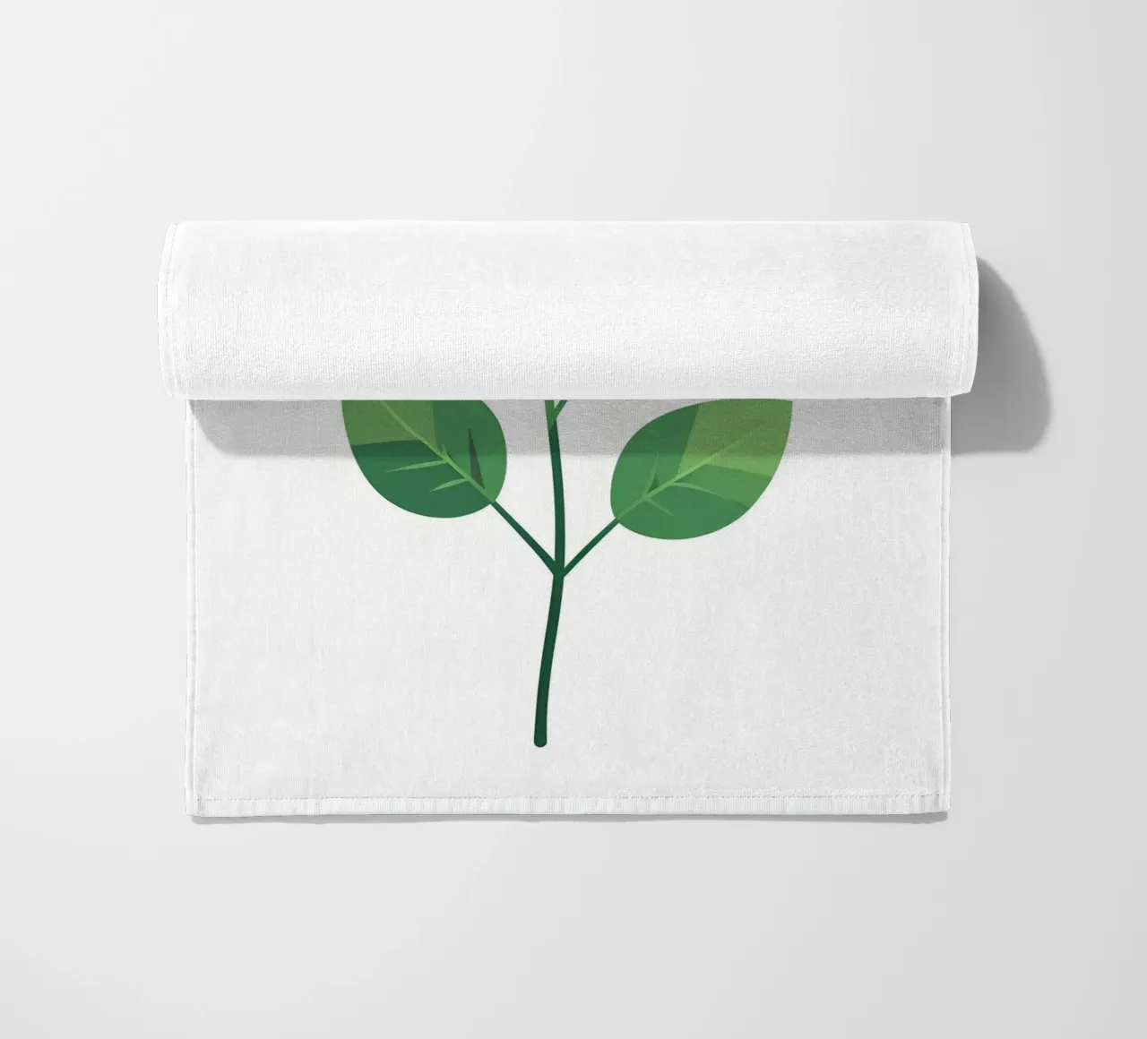 Tak - Zuivere 2D vector strandhanddoek van Botanical Gallery