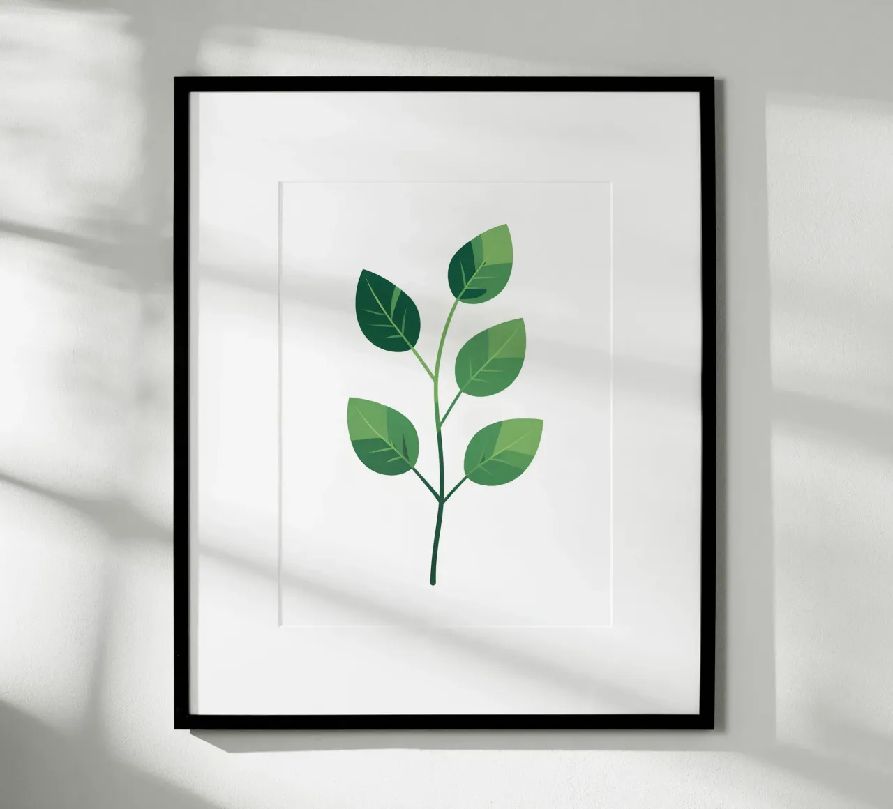 Tak - Zuivere 2D vector hahnemühle van Botanical Gallery