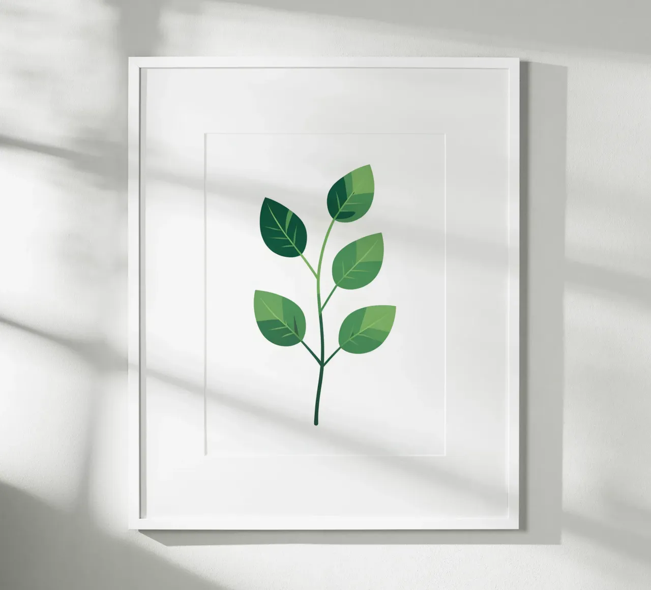 Tak - Zuivere 2D vector hahnemühle van Botanical Gallery